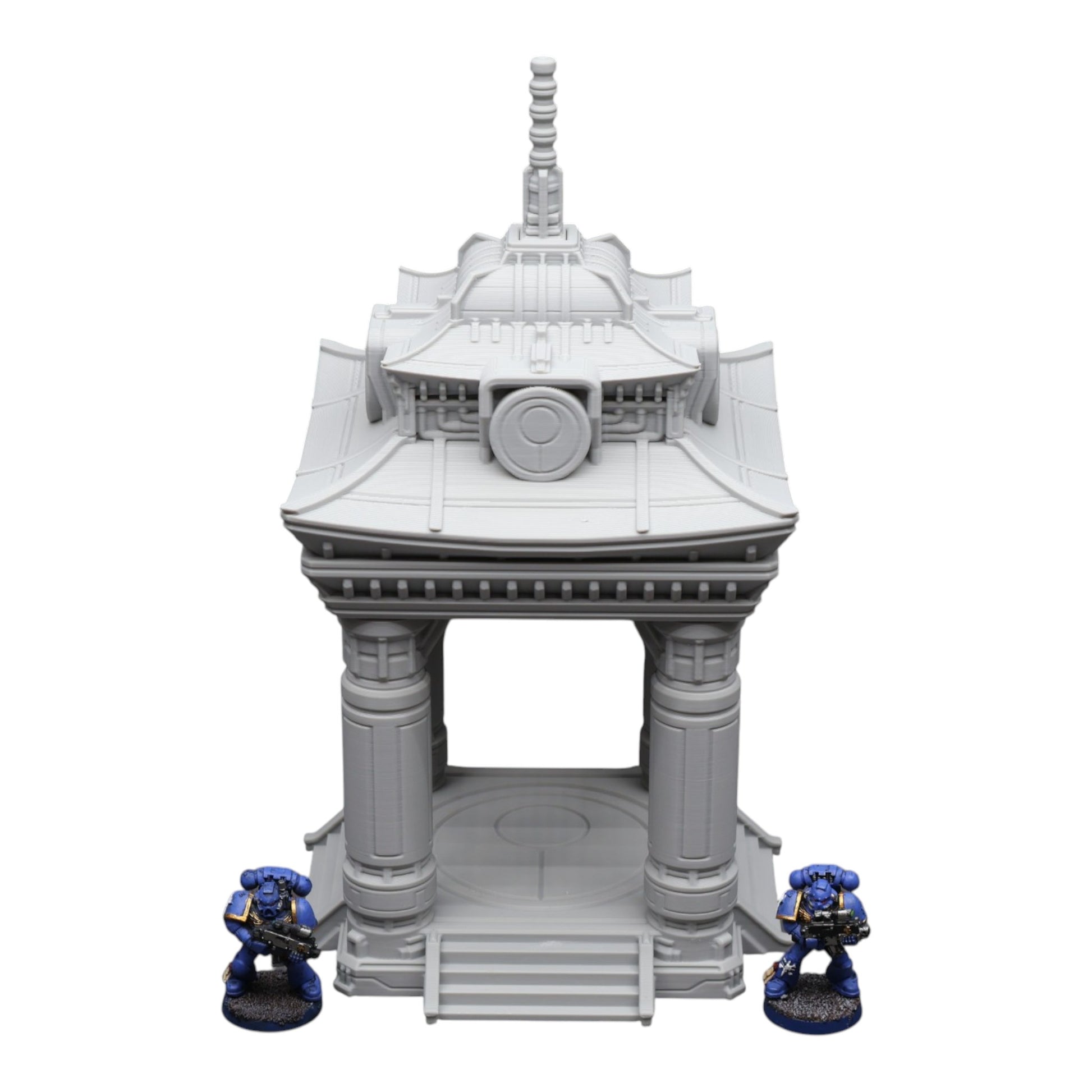 Wargaming 28mm scatter terrain scenery showing 3D-printed item that is compatible with games such as Warhammer 40K, Star Wars Legions, D+D, Dungeons and Dragons, Sci-Fi, Fantasy and other miniature tabletop games. Brand Jawar3d found at www.jawar3d.co.uk.