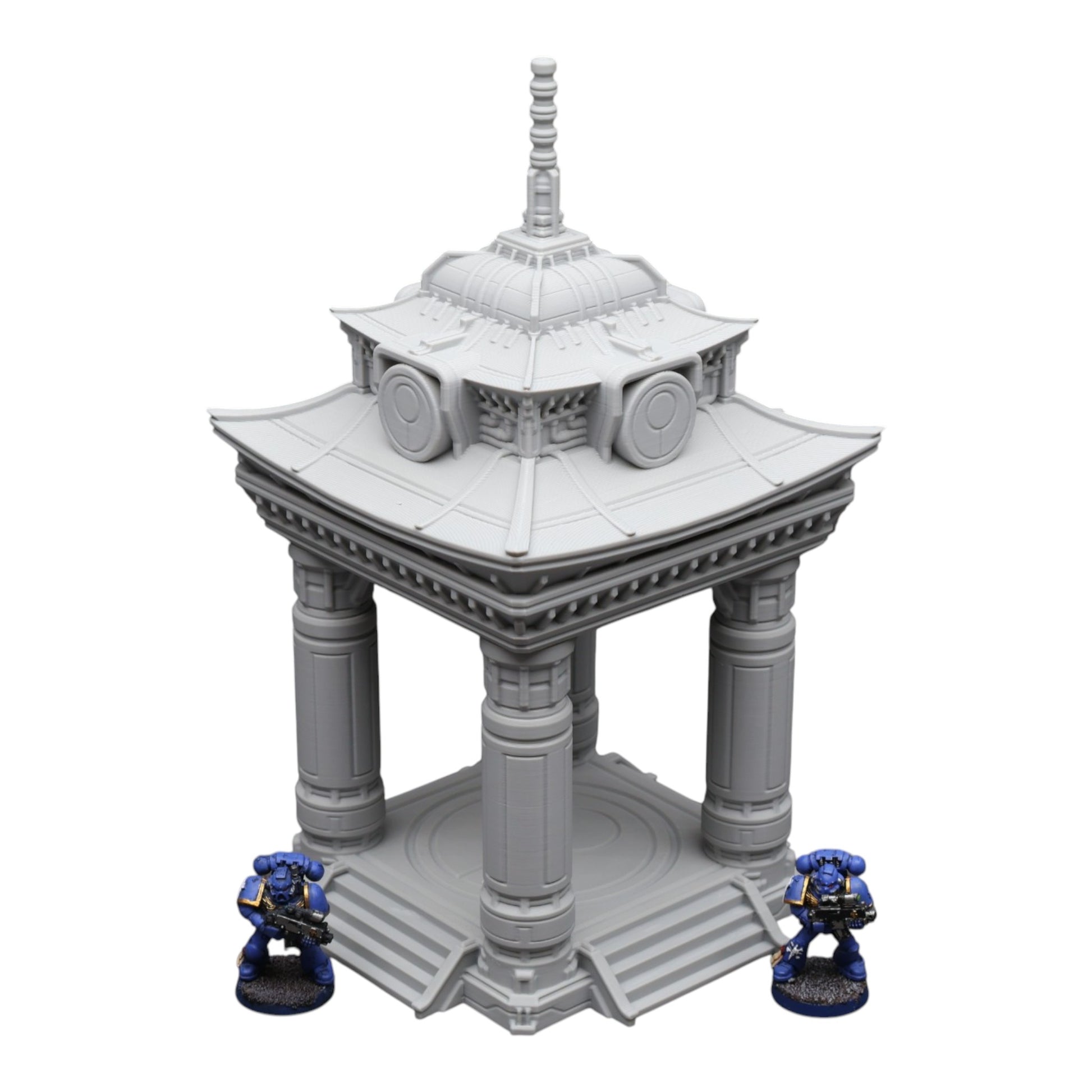 Wargaming 28mm scatter terrain scenery showing 3D-printed item that is compatible with games such as Warhammer 40K, Star Wars Legions, D+D, Dungeons and Dragons, Sci-Fi, Fantasy and other miniature tabletop games. Brand Jawar3d found at www.jawar3d.co.uk.
