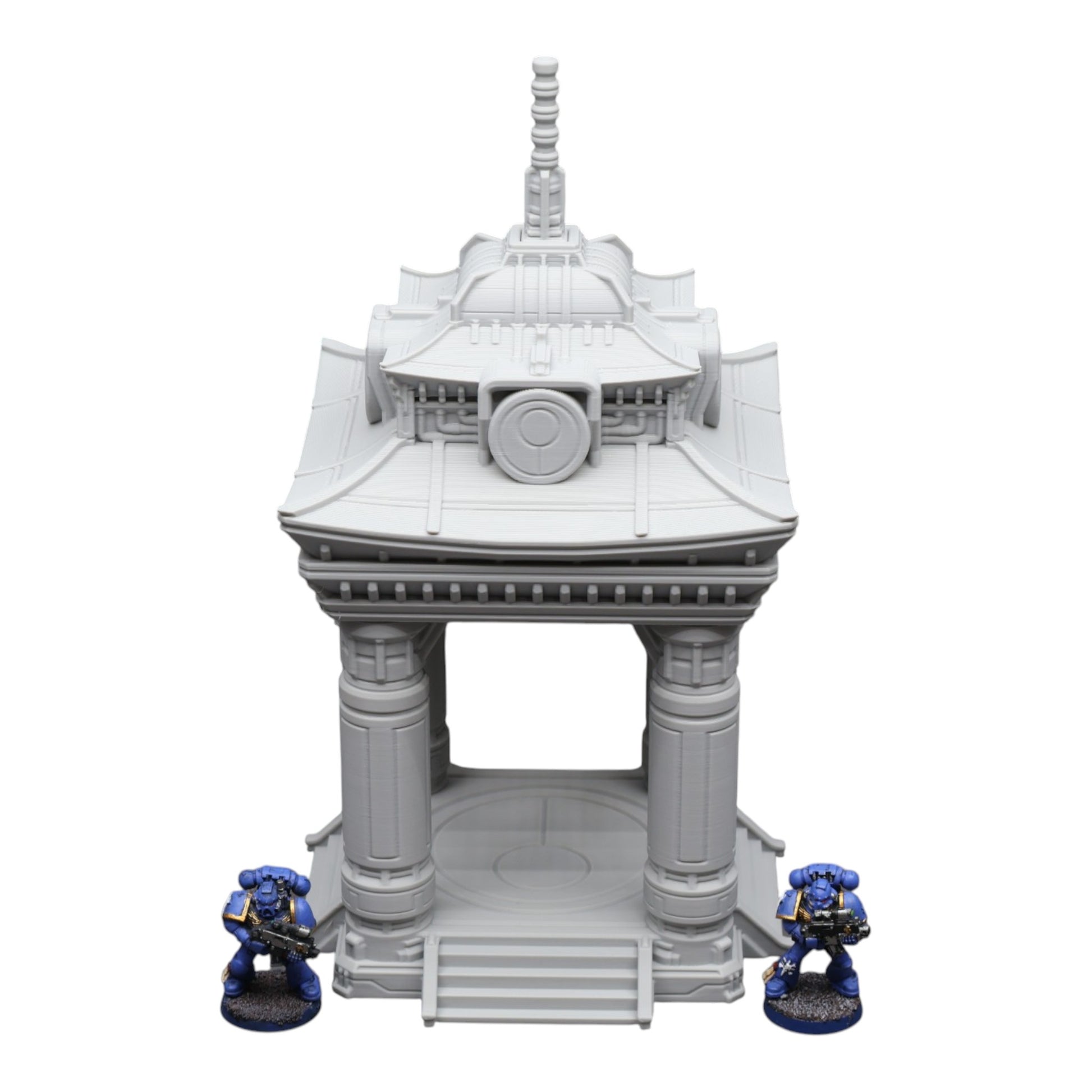 Wargaming 28mm scatter terrain scenery showing 3D-printed item that is compatible with games such as Warhammer 40K, Star Wars Legions, D+D, Dungeons and Dragons, Sci-Fi, Fantasy and other miniature tabletop games. Brand Jawar3d found at www.jawar3d.co.uk.