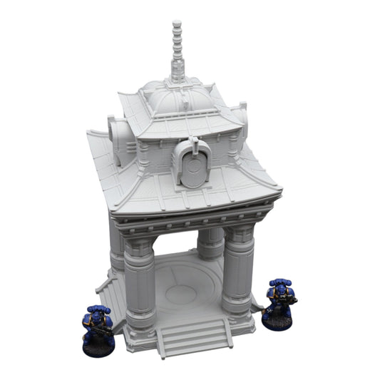 Wargaming 28mm scatter terrain scenery showing 3D-printed item that is compatible with games such as Warhammer 40K, Star Wars Legions, D+D, Dungeons and Dragons, Sci-Fi, Fantasy and other miniature tabletop games. Brand Jawar3d found at www.jawar3d.co.uk.