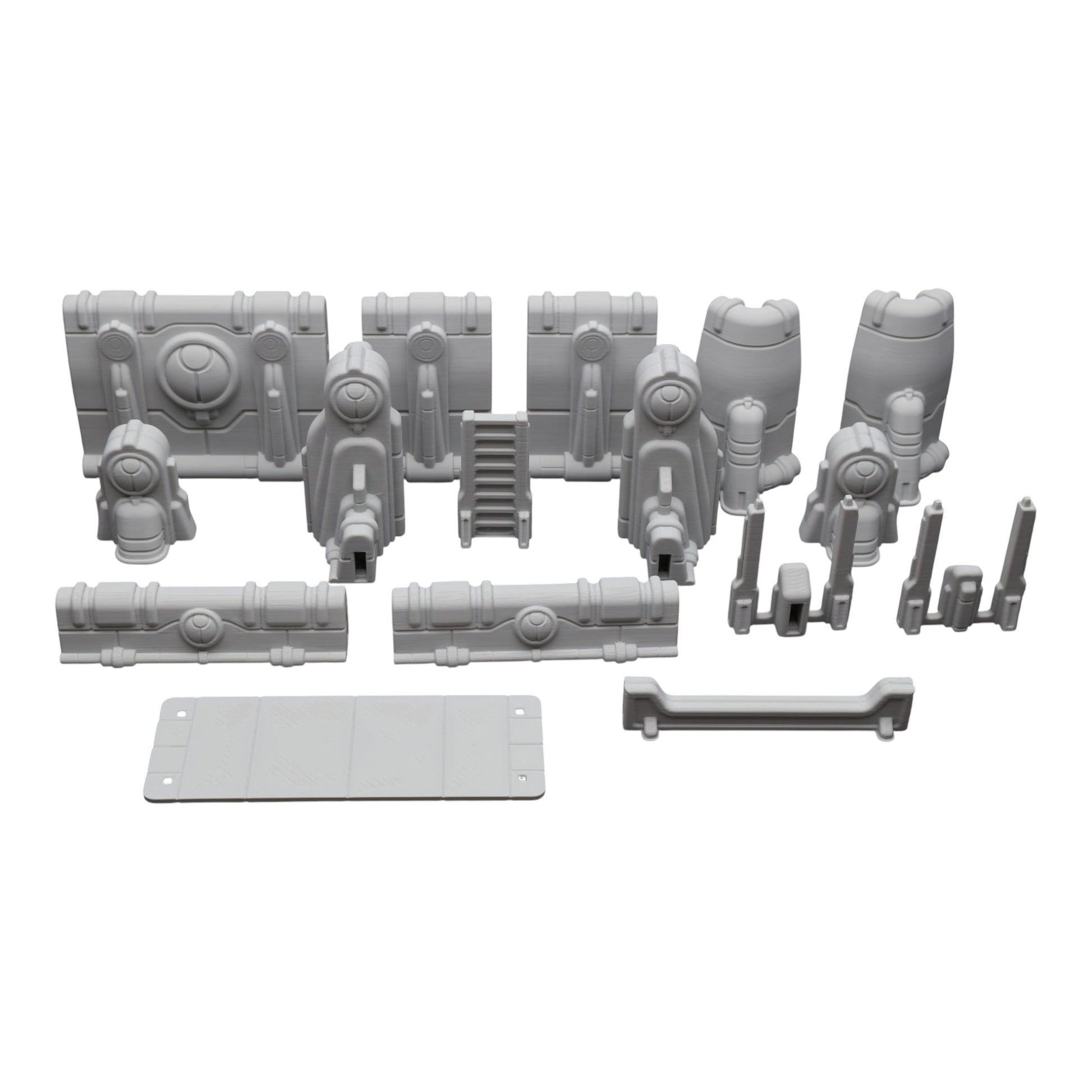 Wargaming 28mm scatter terrain scenery showing 3D-printed item that is compatible with games such as Warhammer 40K, Star Wars Legions, D+D, Dungeons and Dragons, Sci-Fi, Fantasy and other miniature tabletop games. Brand Jawar3d found at www.jawar3d.co.uk.