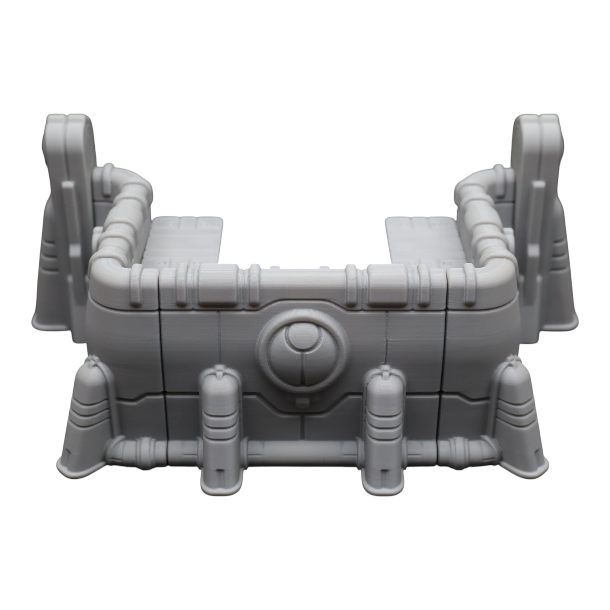 Wargaming 28mm scatter terrain scenery showing 3D-printed item that is compatible with games such as Warhammer 40K, Star Wars Legions, D+D, Dungeons and Dragons, Sci-Fi, Fantasy and other miniature tabletop games. Brand Jawar3d found at www.jawar3d.co.uk.