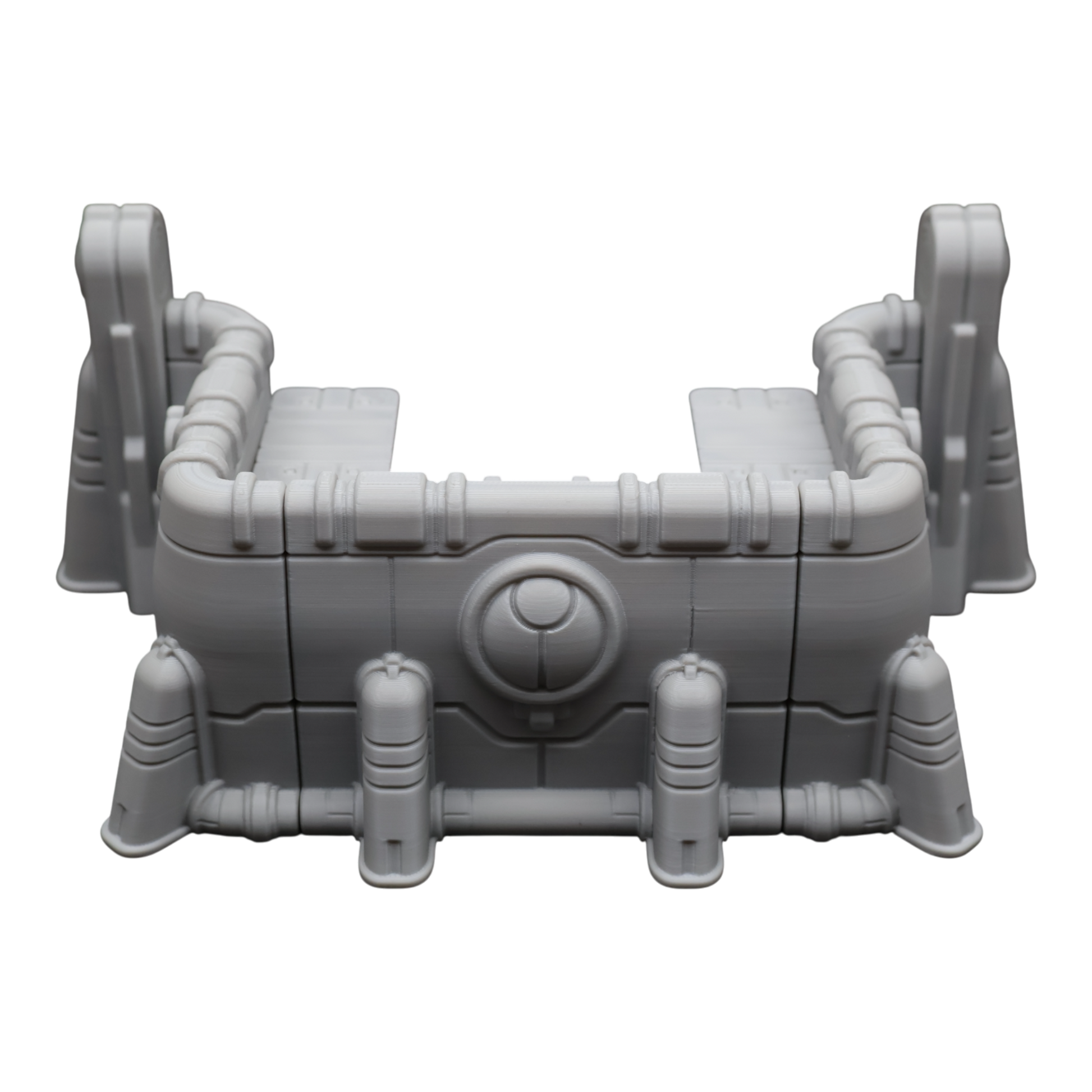 Wargaming 28mm scatter terrain scenery showing 3D-printed item that is compatible with games such as Warhammer 40K, Star Wars Legions, D+D, Dungeons and Dragons, Sci-Fi, Fantasy and other miniature tabletop games. Brand Jawar3d found at www.jawar3d.co.uk.