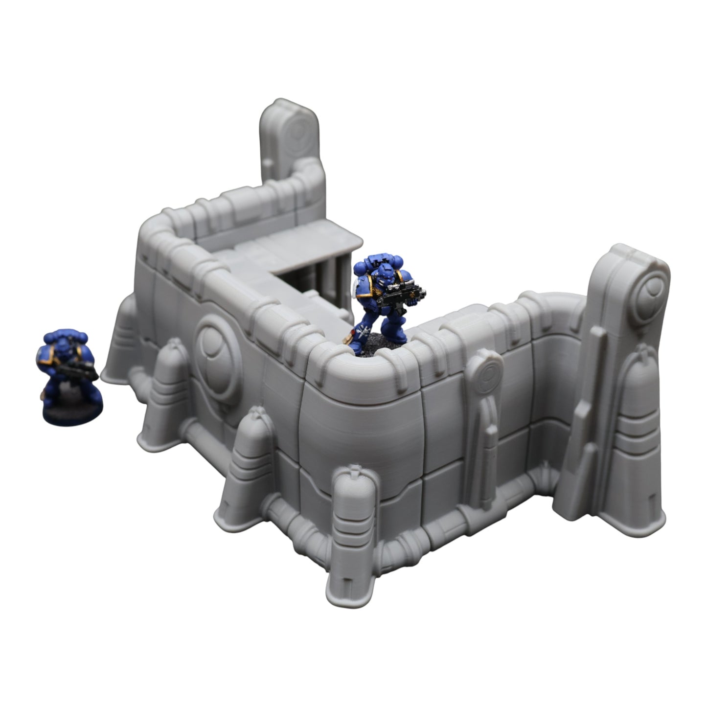 Wargaming 28mm scatter terrain scenery showing 3D-printed item that is compatible with games such as Warhammer 40K, Star Wars Legions, D+D, Dungeons and Dragons, Sci-Fi, Fantasy and other miniature tabletop games. Brand Jawar3d found at www.jawar3d.co.uk.