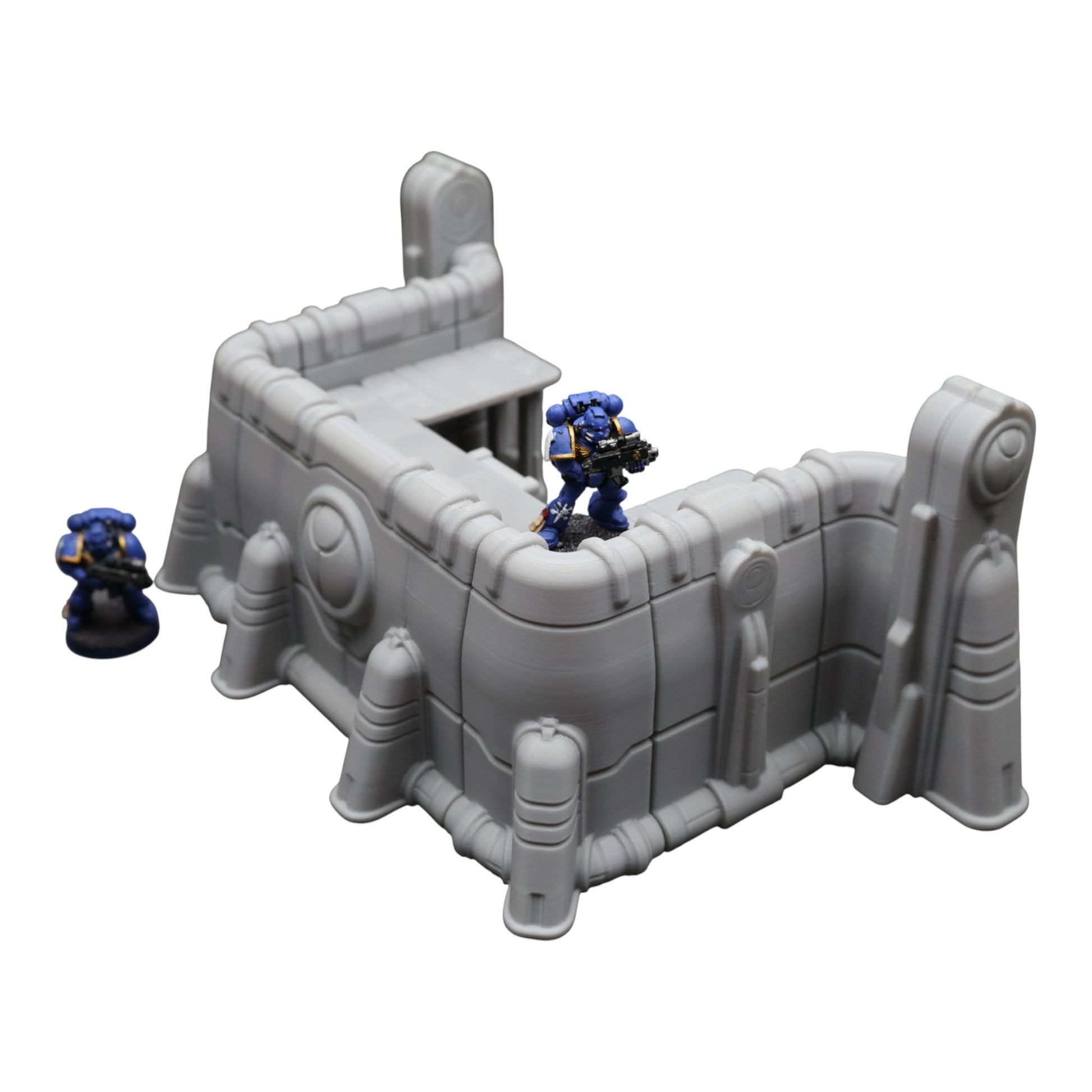 Wargaming 28mm scatter terrain scenery showing 3D-printed item that is compatible with games such as Warhammer 40K, Star Wars Legions, D+D, Dungeons and Dragons, Sci-Fi, Fantasy and other miniature tabletop games. Brand Jawar3d found at www.jawar3d.co.uk.
