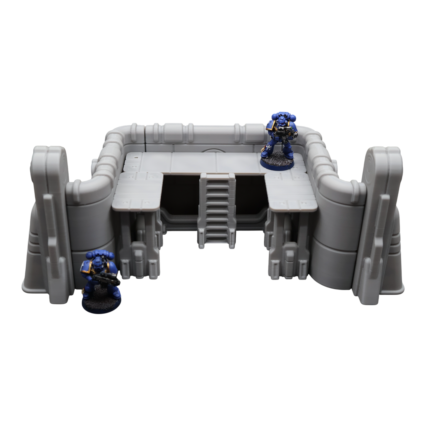 Wargaming 28mm scatter terrain scenery showing 3D-printed item that is compatible with games such as Warhammer 40K, Star Wars Legions, D+D, Dungeons and Dragons, Sci-Fi, Fantasy and other miniature tabletop games. Brand Jawar3d found at www.jawar3d.co.uk.
