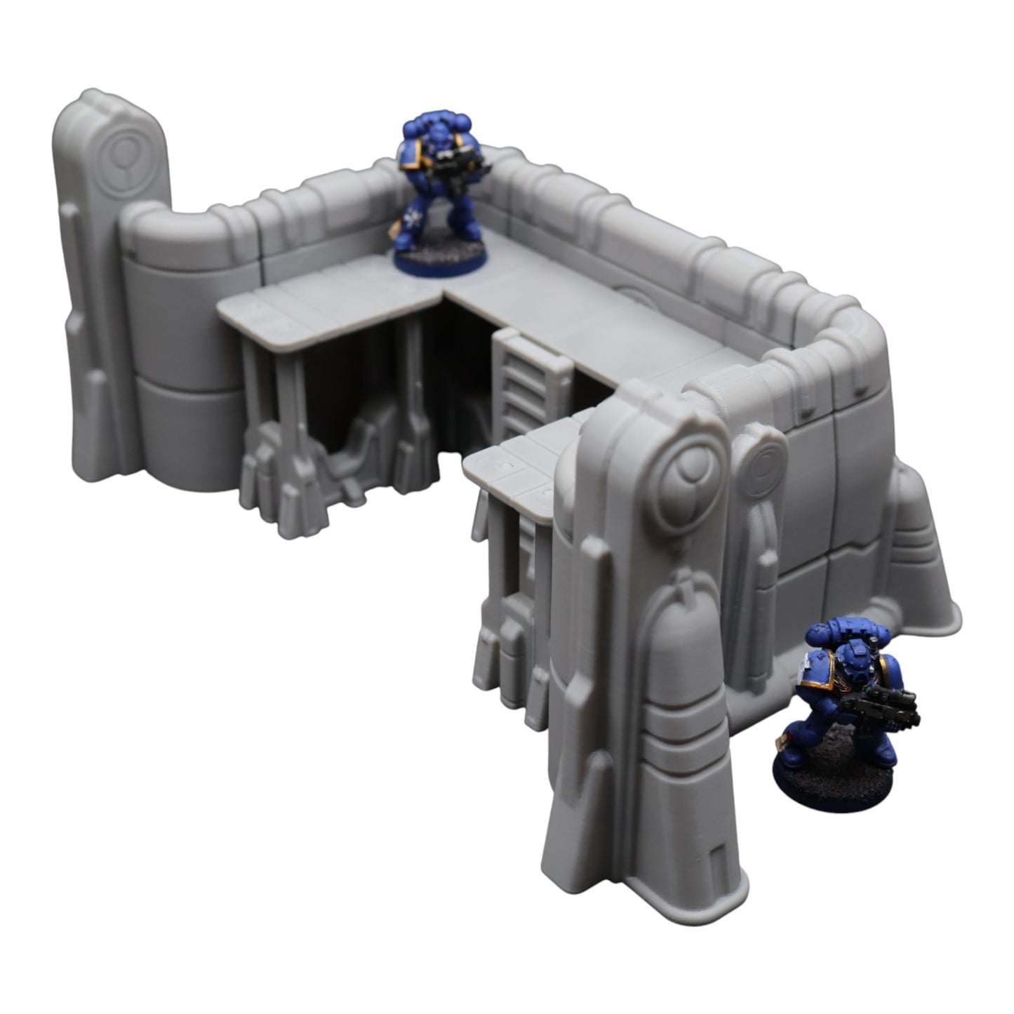Wargaming 28mm scatter terrain scenery showing 3D-printed item that is compatible with games such as Warhammer 40K, Star Wars Legions, D+D, Dungeons and Dragons, Sci-Fi, Fantasy and other miniature tabletop games. Brand Jawar3d found at www.jawar3d.co.uk.