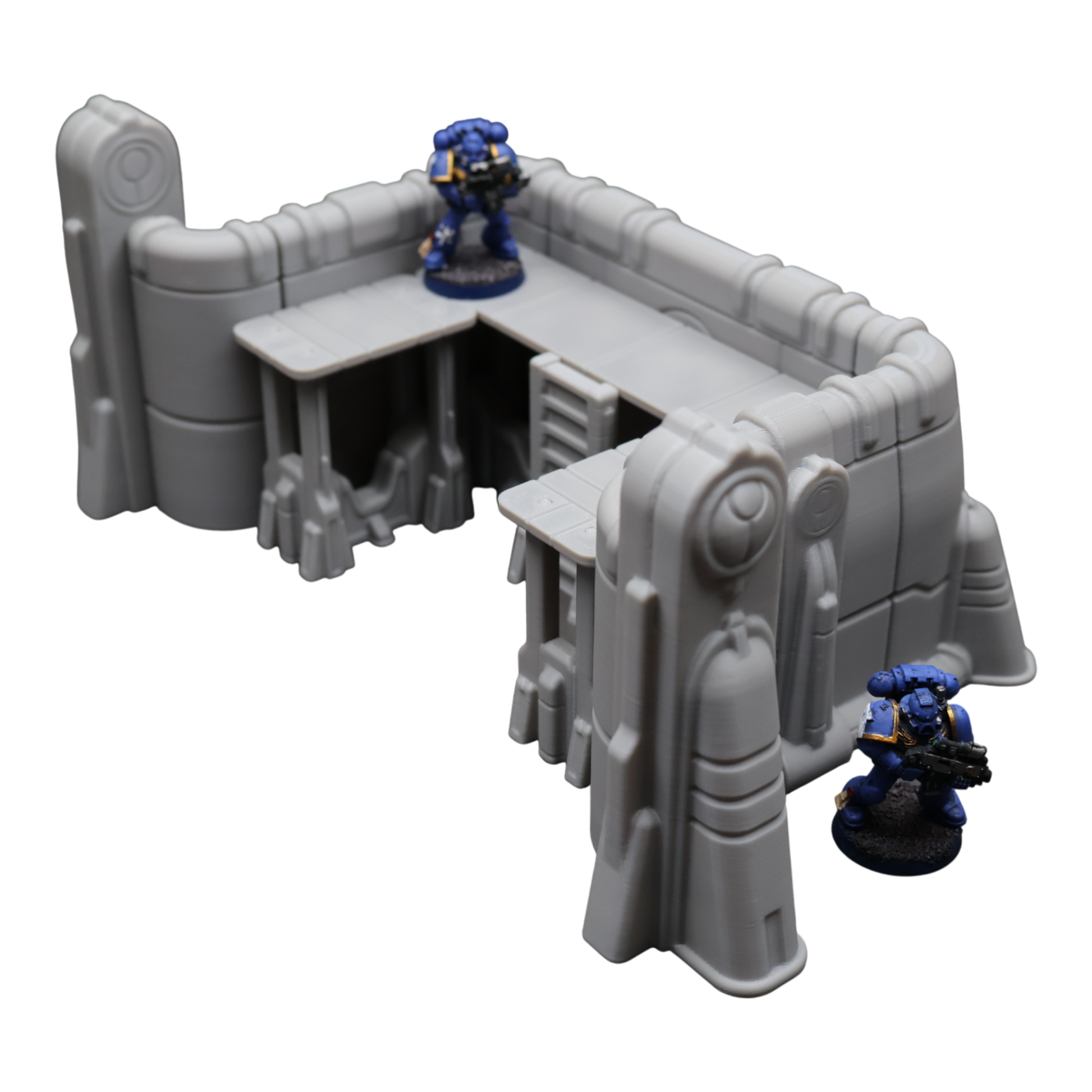 Wargaming 28mm scatter terrain scenery showing 3D-printed item that is compatible with games such as Warhammer 40K, Star Wars Legions, D+D, Dungeons and Dragons, Sci-Fi, Fantasy and other miniature tabletop games. Brand Jawar3d found at www.jawar3d.co.uk.
