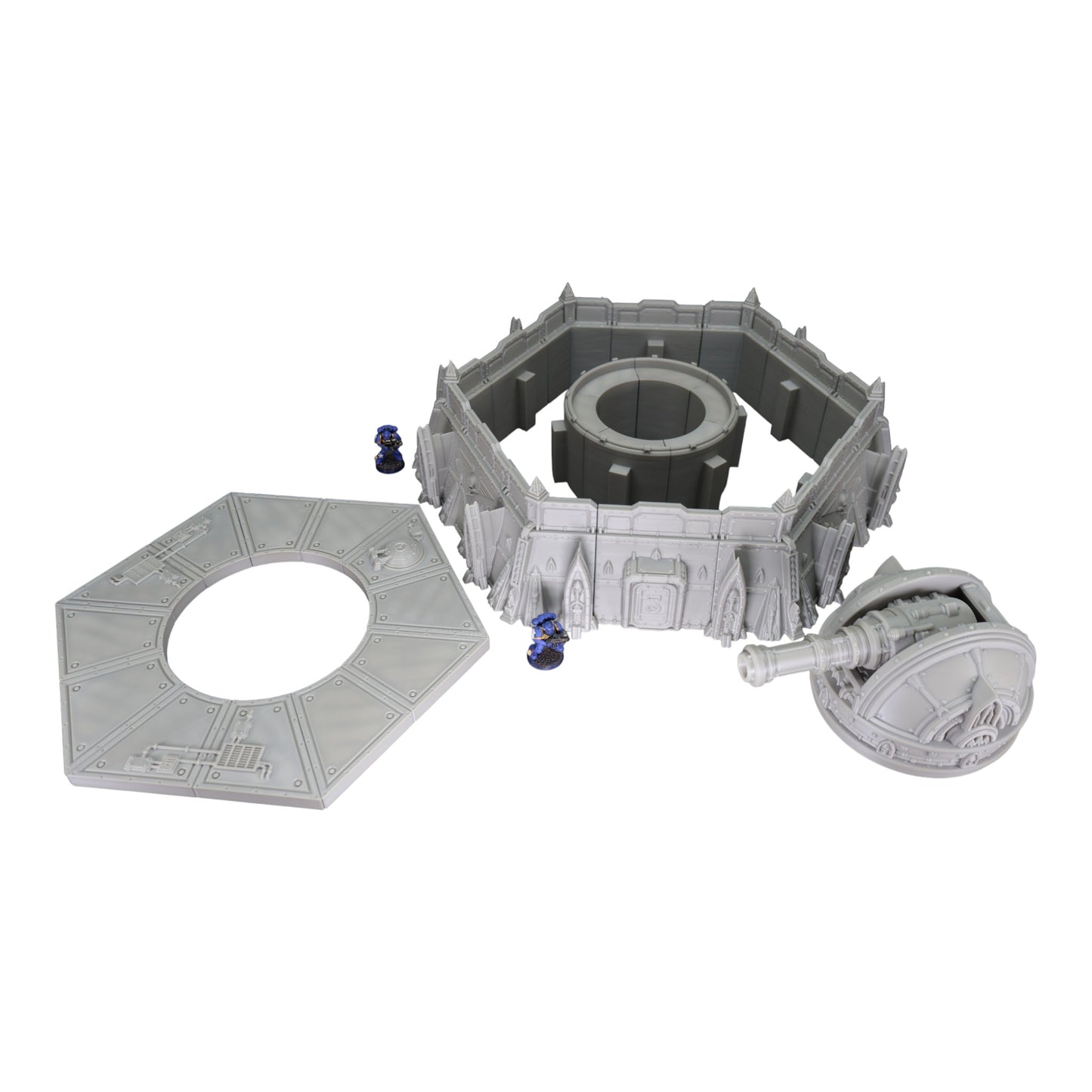 Wargaming 28mm scatter terrain scenery showing 3D-printed item that is compatible with games such as Warhammer 40K, Star Wars Legions, D+D, Dungeons and Dragons, Sci-Fi, Fantasy and other miniature tabletop games. Brand Jawar3d found at www.jawar3d.co.uk.