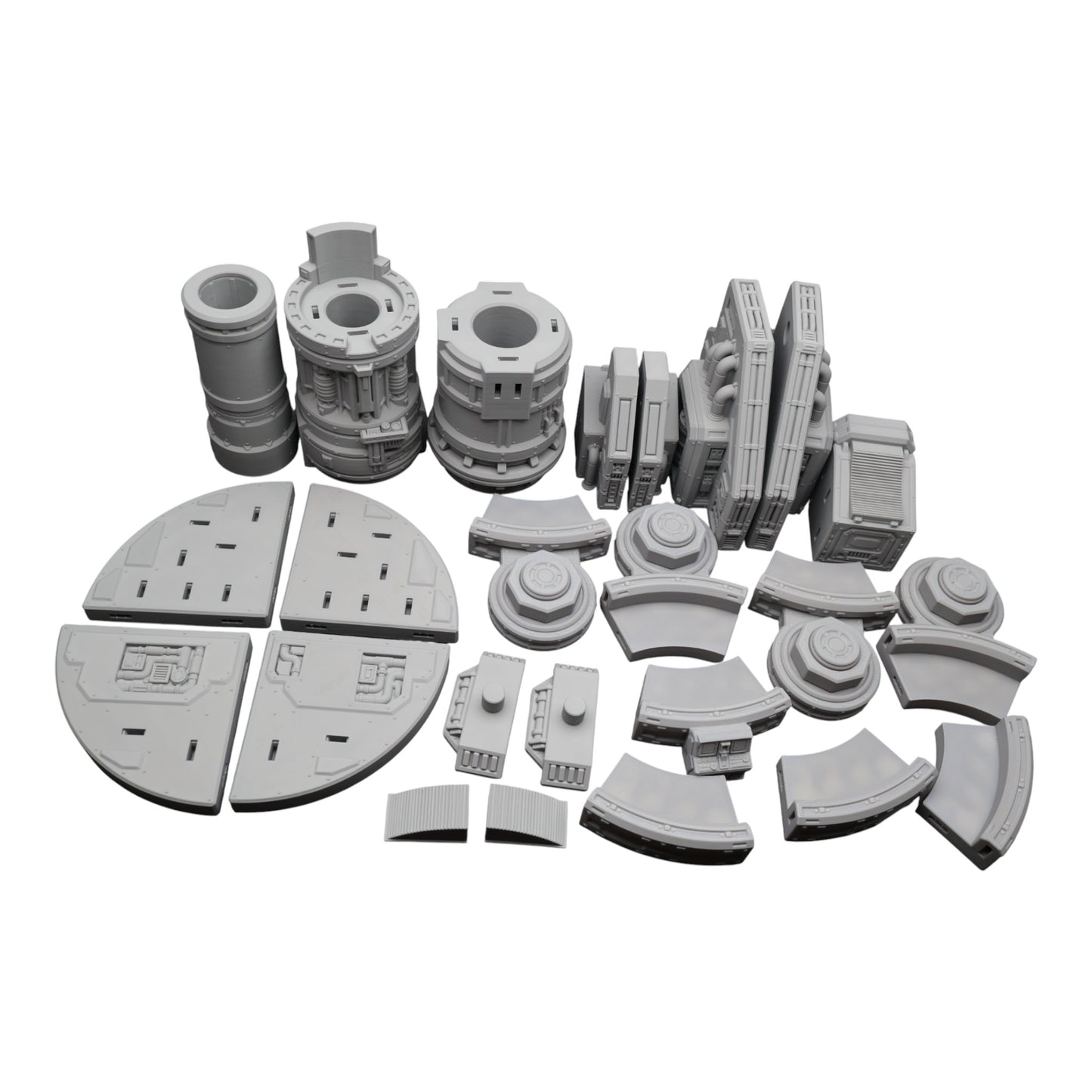 Wargaming 28mm scatter terrain scenery showing 3D-printed item that is compatible with games such as Warhammer 40K, Star Wars Legions, D+D, Dungeons and Dragons, Sci-Fi, Fantasy and other miniature tabletop games. Brand Jawar3d found at www.jawar3d.co.uk.