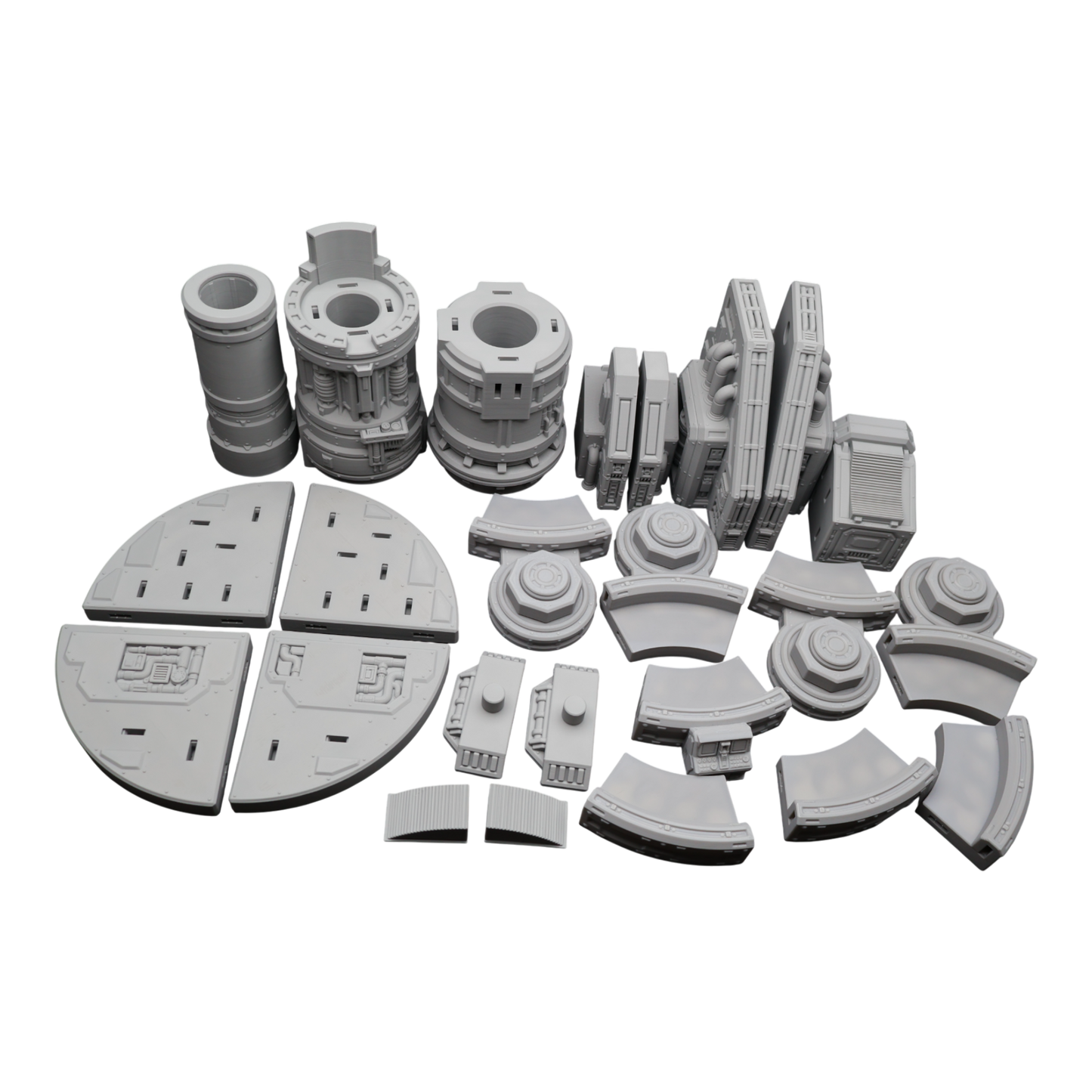 Wargaming 28mm scatter terrain scenery showing 3D-printed item that is compatible with games such as Warhammer 40K, Star Wars Legions, D+D, Dungeons and Dragons, Sci-Fi, Fantasy and other miniature tabletop games. Brand Jawar3d found at www.jawar3d.co.uk.
