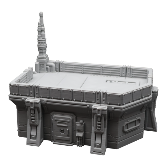 Wargaming 28mm scatter terrain scenery showing 3D-printed item that is compatible with games such as Warhammer 40K, Star Wars Legions, D+D, Dungeons and Dragons, Sci-Fi, Fantasy and other miniature tabletop games. Brand Jawar3d found at www.jawar3d.co.uk.