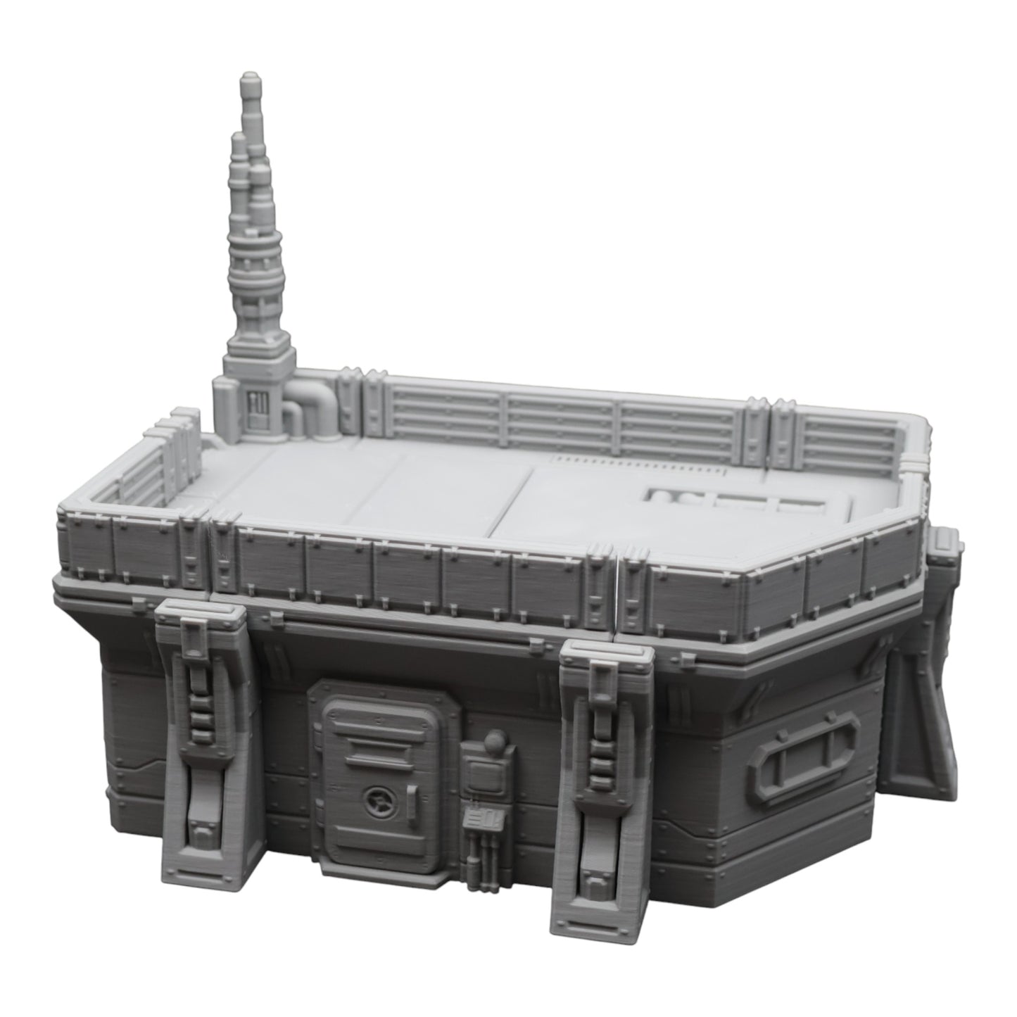 Wargaming 28mm scatter terrain scenery showing 3D-printed item that is compatible with games such as Warhammer 40K, Star Wars Legions, D+D, Dungeons and Dragons, Sci-Fi, Fantasy and other miniature tabletop games. Brand Jawar3d found at www.jawar3d.co.uk.