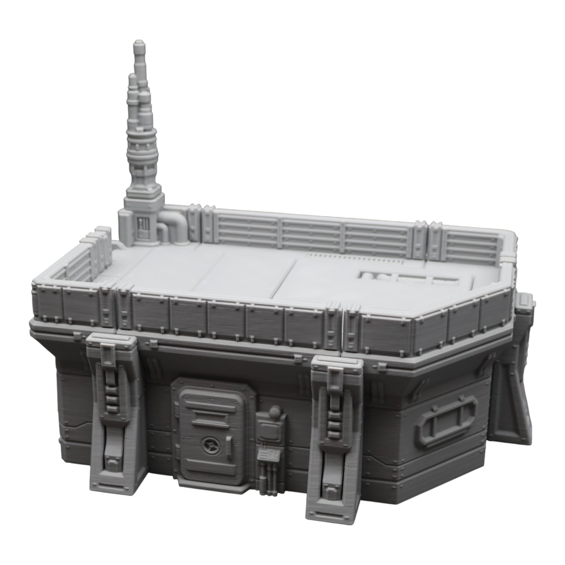 Wargaming 28mm scatter terrain scenery showing 3D-printed item that is compatible with games such as Warhammer 40K, Star Wars Legions, D+D, Dungeons and Dragons, Sci-Fi, Fantasy and other miniature tabletop games. Brand Jawar3d found at www.jawar3d.co.uk.