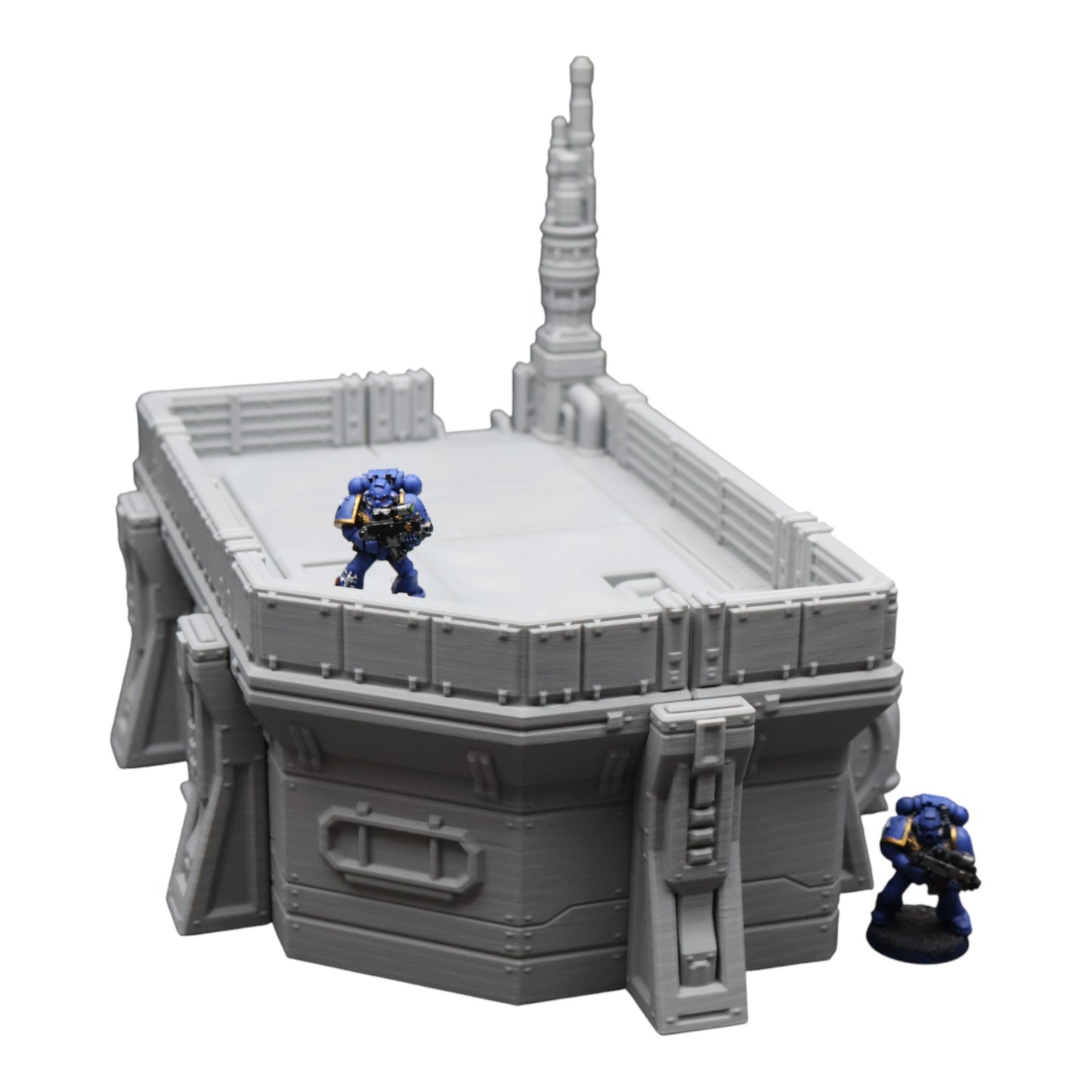 Wargaming 28mm scatter terrain scenery showing 3D-printed item that is compatible with games such as Warhammer 40K, Star Wars Legions, D+D, Dungeons and Dragons, Sci-Fi, Fantasy and other miniature tabletop games. Brand Jawar3d found at www.jawar3d.co.uk.