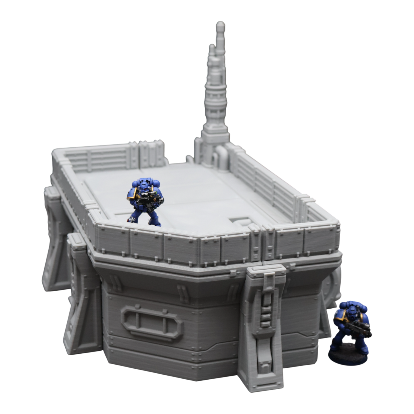 Wargaming 28mm scatter terrain scenery showing 3D-printed item that is compatible with games such as Warhammer 40K, Star Wars Legions, D+D, Dungeons and Dragons, Sci-Fi, Fantasy and other miniature tabletop games. Brand Jawar3d found at www.jawar3d.co.uk.