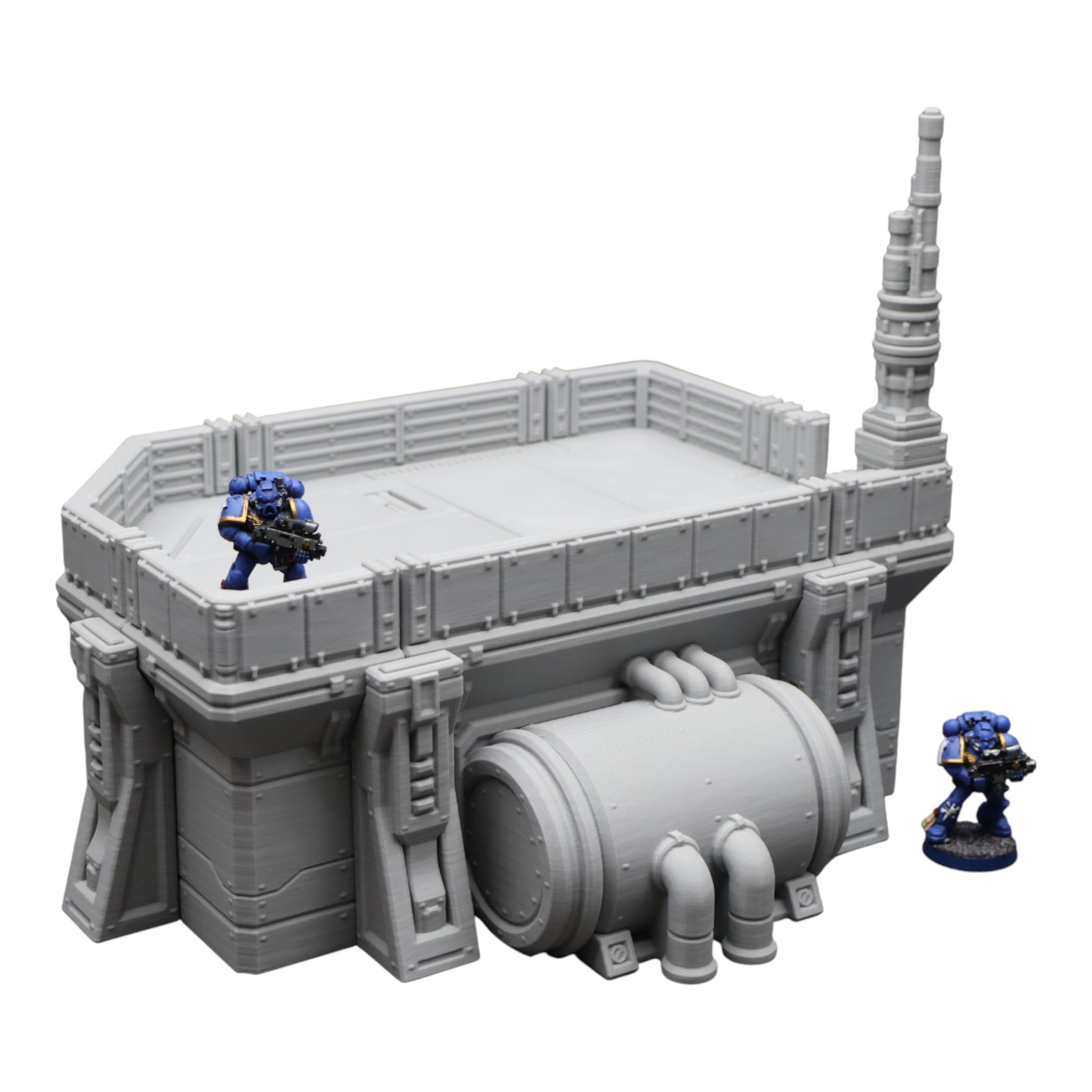 Wargaming 28mm scatter terrain scenery showing 3D-printed item that is compatible with games such as Warhammer 40K, Star Wars Legions, D+D, Dungeons and Dragons, Sci-Fi, Fantasy and other miniature tabletop games. Brand Jawar3d found at www.jawar3d.co.uk.