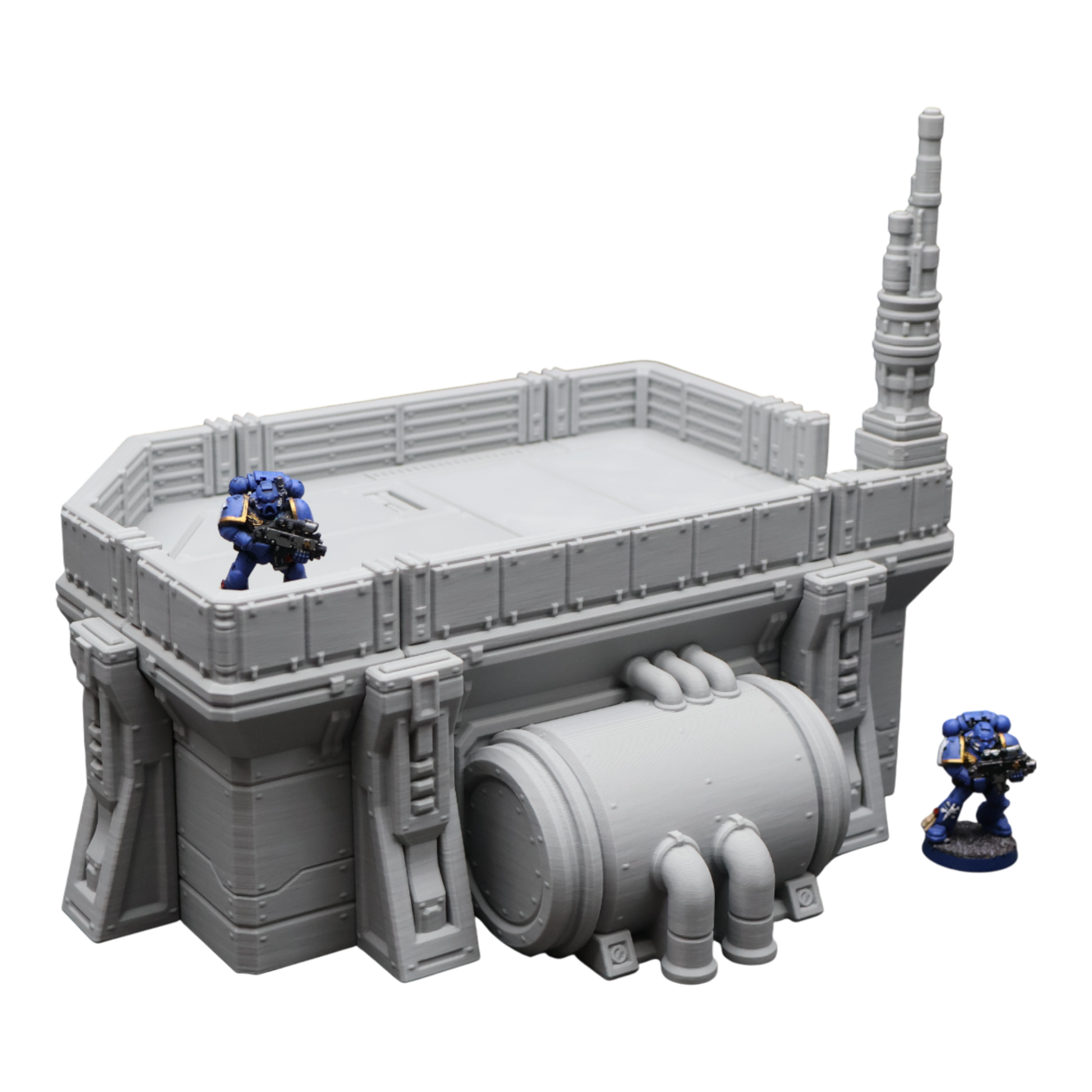 Wargaming 28mm scatter terrain scenery showing 3D-printed item that is compatible with games such as Warhammer 40K, Star Wars Legions, D+D, Dungeons and Dragons, Sci-Fi, Fantasy and other miniature tabletop games. Brand Jawar3d found at www.jawar3d.co.uk.