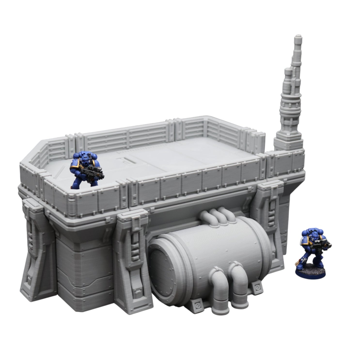 Wargaming 28mm scatter terrain scenery showing 3D-printed item that is compatible with games such as Warhammer 40K, Star Wars Legions, D+D, Dungeons and Dragons, Sci-Fi, Fantasy and other miniature tabletop games. Brand Jawar3d found at www.jawar3d.co.uk.