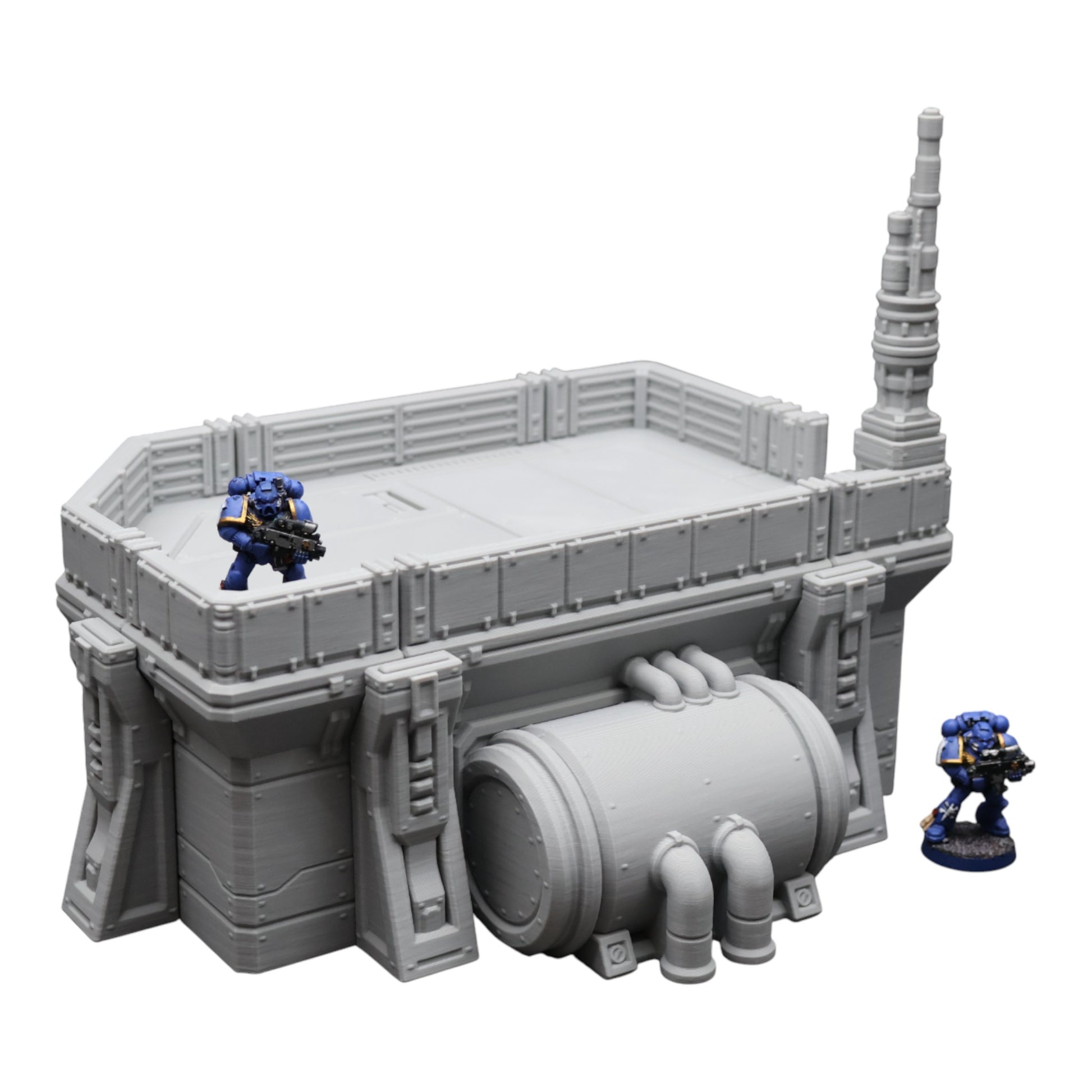 Wargaming 28mm scatter terrain scenery showing 3D-printed item that is compatible with games such as Warhammer 40K, Star Wars Legions, D+D, Dungeons and Dragons, Sci-Fi, Fantasy and other miniature tabletop games. Brand Jawar3d found at www.jawar3d.co.uk.