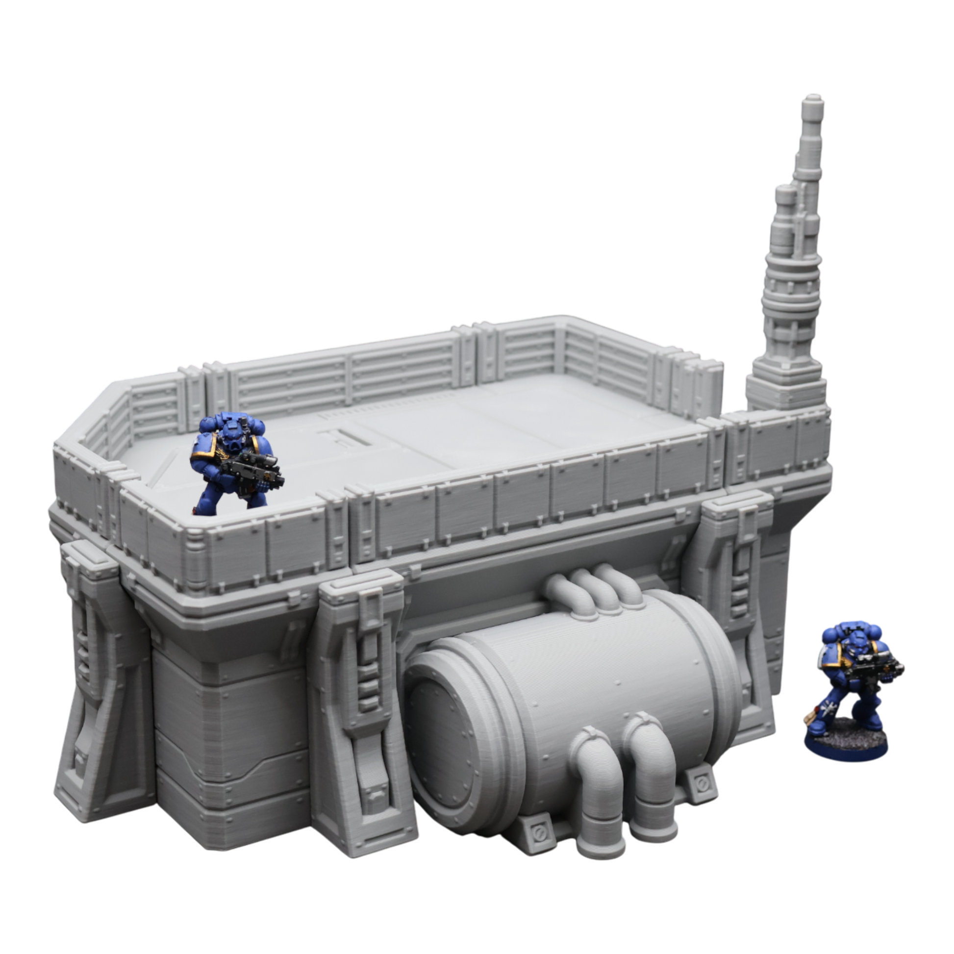 Wargaming 28mm scatter terrain scenery showing 3D-printed item that is compatible with games such as Warhammer 40K, Star Wars Legions, D+D, Dungeons and Dragons, Sci-Fi, Fantasy and other miniature tabletop games. Brand Jawar3d found at www.jawar3d.co.uk.
