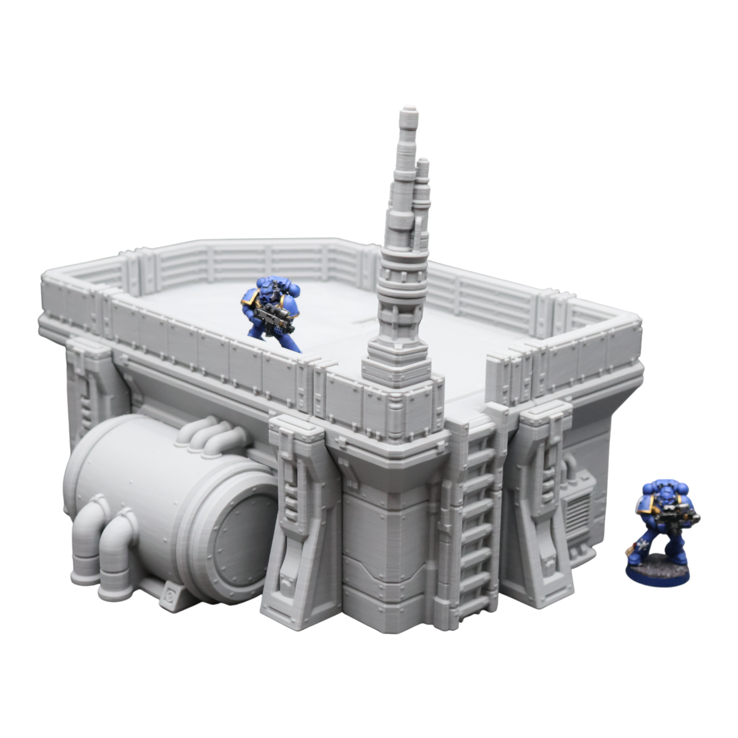 Wargaming 28mm scatter terrain scenery showing 3D-printed item that is compatible with games such as Warhammer 40K, Star Wars Legions, D+D, Dungeons and Dragons, Sci-Fi, Fantasy and other miniature tabletop games. Brand Jawar3d found at www.jawar3d.co.uk.