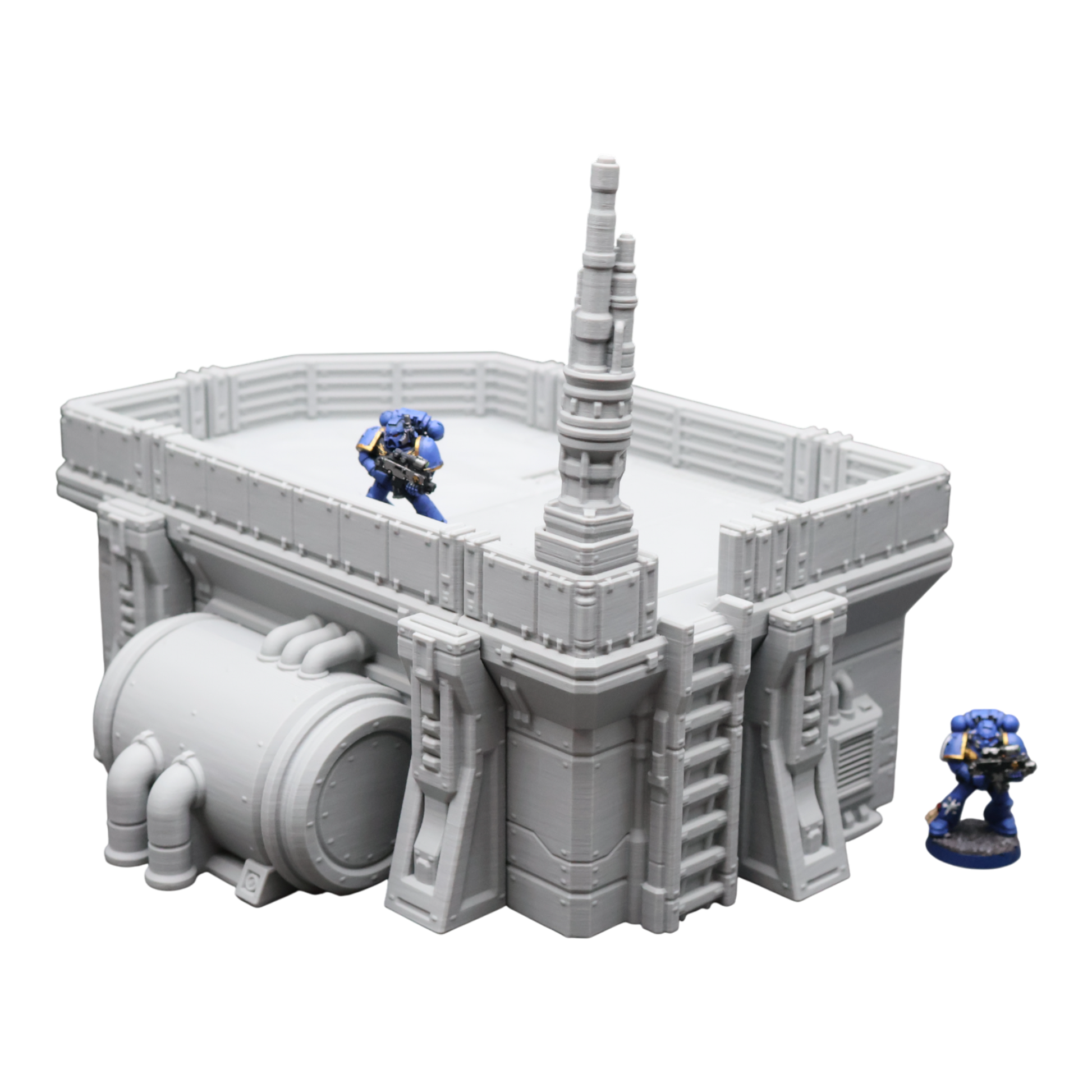 Wargaming 28mm scatter terrain scenery showing 3D-printed item that is compatible with games such as Warhammer 40K, Star Wars Legions, D+D, Dungeons and Dragons, Sci-Fi, Fantasy and other miniature tabletop games. Brand Jawar3d found at www.jawar3d.co.uk.
