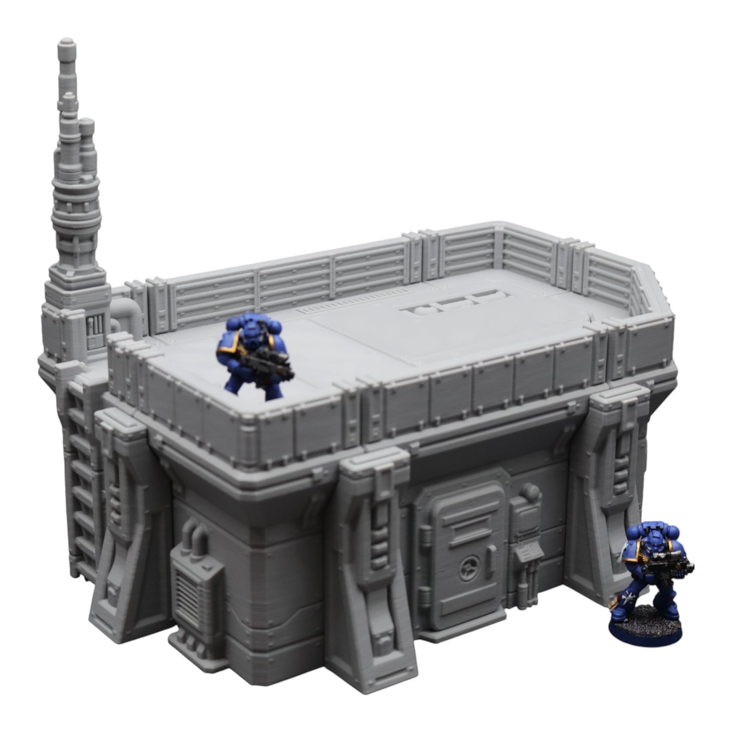 Wargaming 28mm scatter terrain scenery showing 3D-printed item that is compatible with games such as Warhammer 40K, Star Wars Legions, D+D, Dungeons and Dragons, Sci-Fi, Fantasy and other miniature tabletop games. Brand Jawar3d found at www.jawar3d.co.uk.