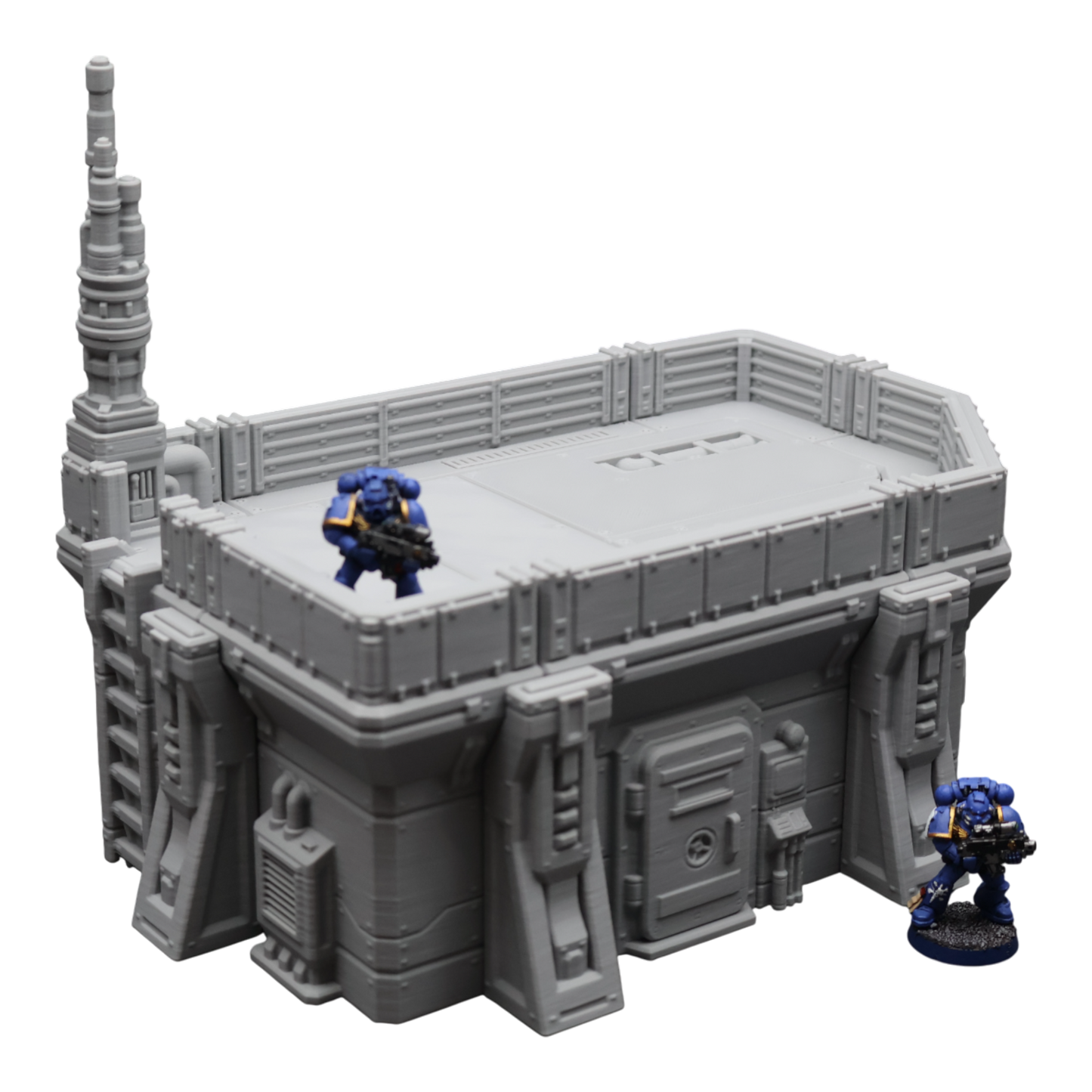 Wargaming 28mm scatter terrain scenery showing 3D-printed item that is compatible with games such as Warhammer 40K, Star Wars Legions, D+D, Dungeons and Dragons, Sci-Fi, Fantasy and other miniature tabletop games. Brand Jawar3d found at www.jawar3d.co.uk.