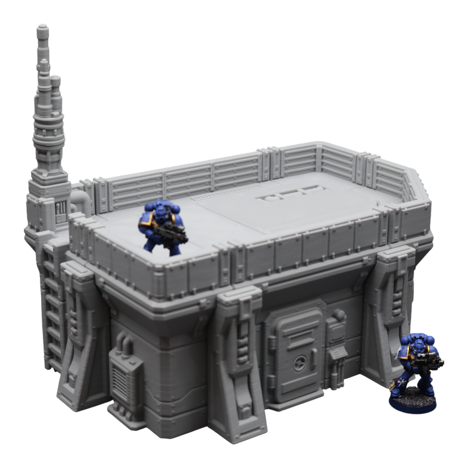 Wargaming 28mm scatter terrain scenery showing 3D-printed item that is compatible with games such as Warhammer 40K, Star Wars Legions, D+D, Dungeons and Dragons, Sci-Fi, Fantasy and other miniature tabletop games. Brand Jawar3d found at www.jawar3d.co.uk.