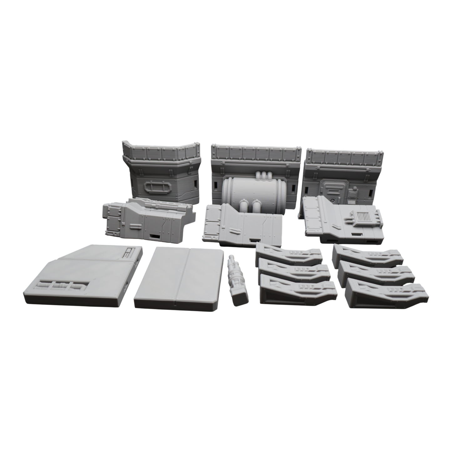 Wargaming 28mm scatter terrain scenery showing 3D-printed item that is compatible with games such as Warhammer 40K, Star Wars Legions, D+D, Dungeons and Dragons, Sci-Fi, Fantasy and other miniature tabletop games. Brand Jawar3d found at www.jawar3d.co.uk.