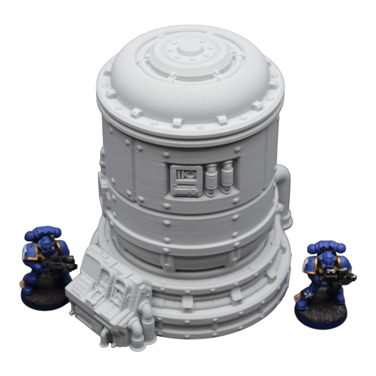 Wargaming 28mm scatter terrain scenery showing 3D-printed item that is compatible with games such as Warhammer 40K, Star Wars Legions, D+D, Dungeons and Dragons, Sci-Fi, Fantasy and other miniature tabletop games. Brand Jawar3d found at www.jawar3d.co.uk.
