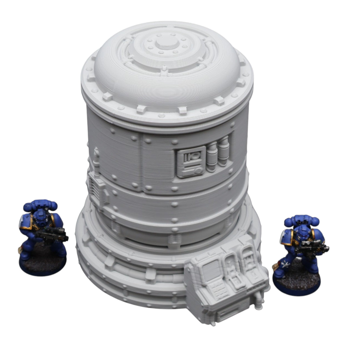 Wargaming 28mm scatter terrain scenery showing 3D-printed item that is compatible with games such as Warhammer 40K, Star Wars Legions, D+D, Dungeons and Dragons, Sci-Fi, Fantasy and other miniature tabletop games. Brand Jawar3d found at www.jawar3d.co.uk.