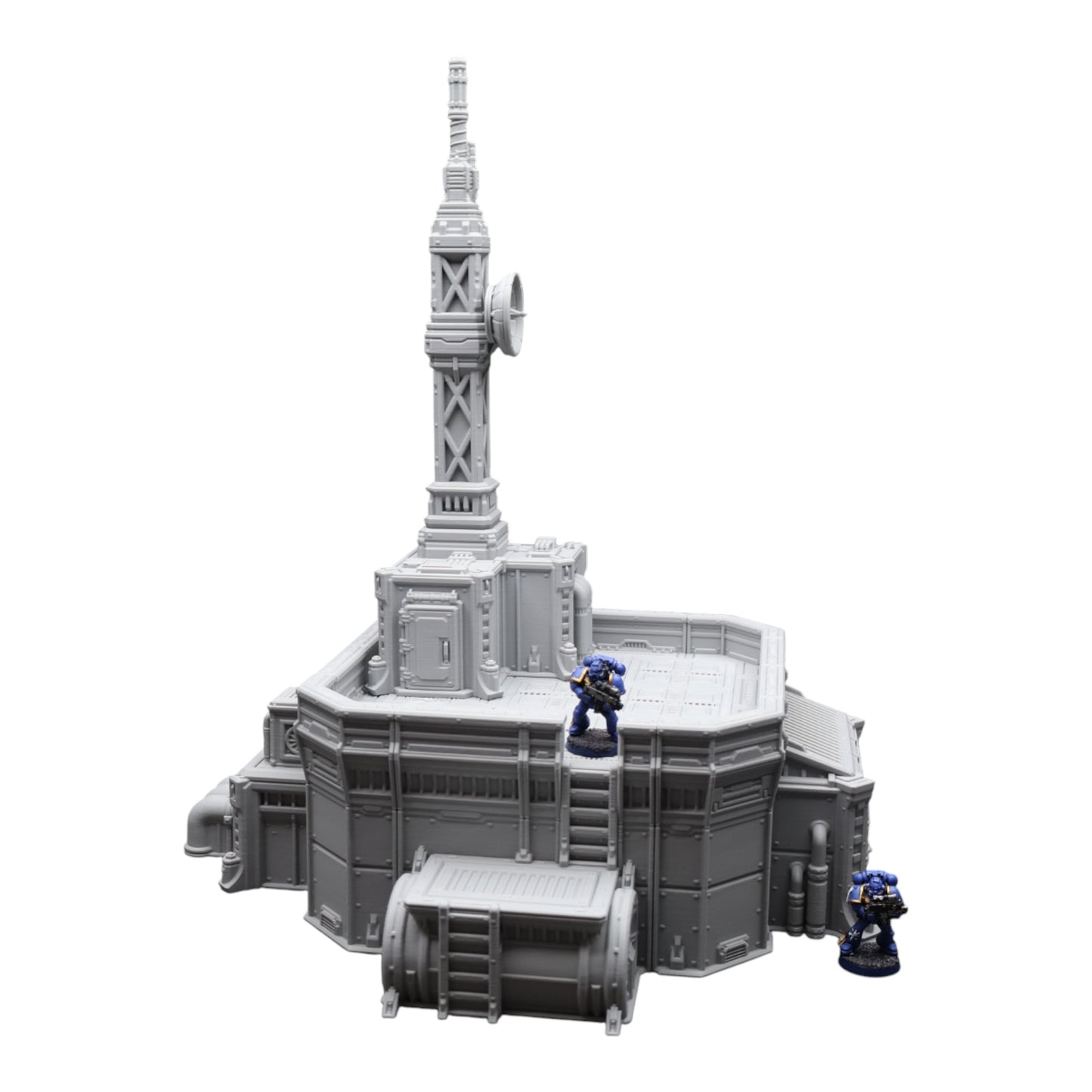 Wargaming 28mm scatter terrain scenery showing 3D-printed item that is compatible with games such as Warhammer 40K, Star Wars Legions, D+D, Dungeons and Dragons, Sci-Fi, Fantasy and other miniature tabletop games. Brand Jawar3d found at www.jawar3d.co.uk.