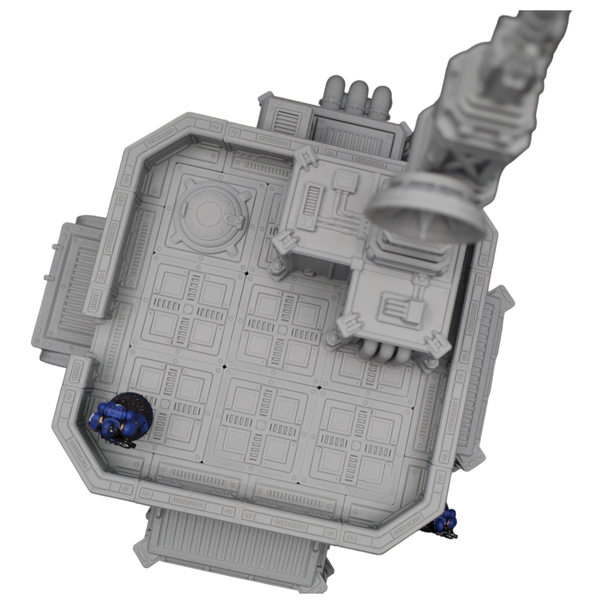 Wargaming 28mm scatter terrain scenery showing 3D-printed item that is compatible with games such as Warhammer 40K, Star Wars Legions, D+D, Dungeons and Dragons, Sci-Fi, Fantasy and other miniature tabletop games. Brand Jawar3d found at www.jawar3d.co.uk.
