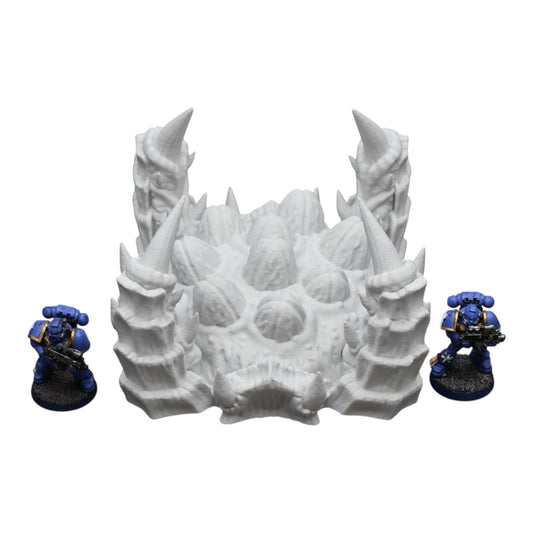 Wargaming 28mm scatter terrain scenery showing 3D-printed item that is compatible with games such as Warhammer 40K, Star Wars Legions, D+D, Dungeons and Dragons, Sci-Fi, Fantasy and other miniature tabletop games. Brand Jawar3d found at www.jawar3d.co.uk.