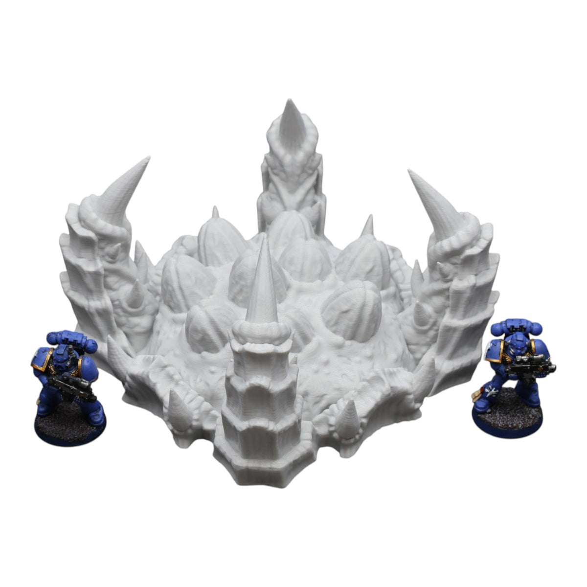 Wargaming 28mm scatter terrain scenery showing 3D-printed item that is compatible with games such as Warhammer 40K, Star Wars Legions, D+D, Dungeons and Dragons, Sci-Fi, Fantasy and other miniature tabletop games. Brand Jawar3d found at www.jawar3d.co.uk.
