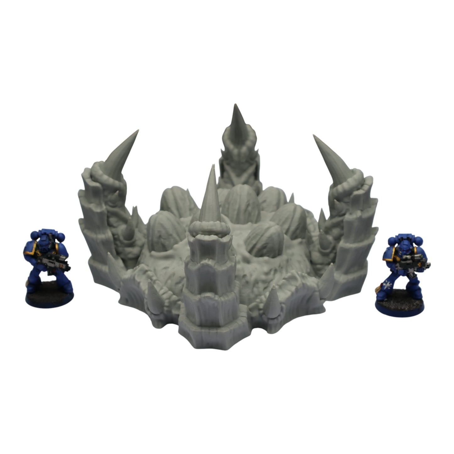 Wargaming 28mm scatter terrain scenery showing 3D-printed item that is compatible with games such as Warhammer 40K, Star Wars Legions, D+D, Dungeons and Dragons, Sci-Fi, Fantasy and other miniature tabletop games. Brand Jawar3d found at www.jawar3d.co.uk.
