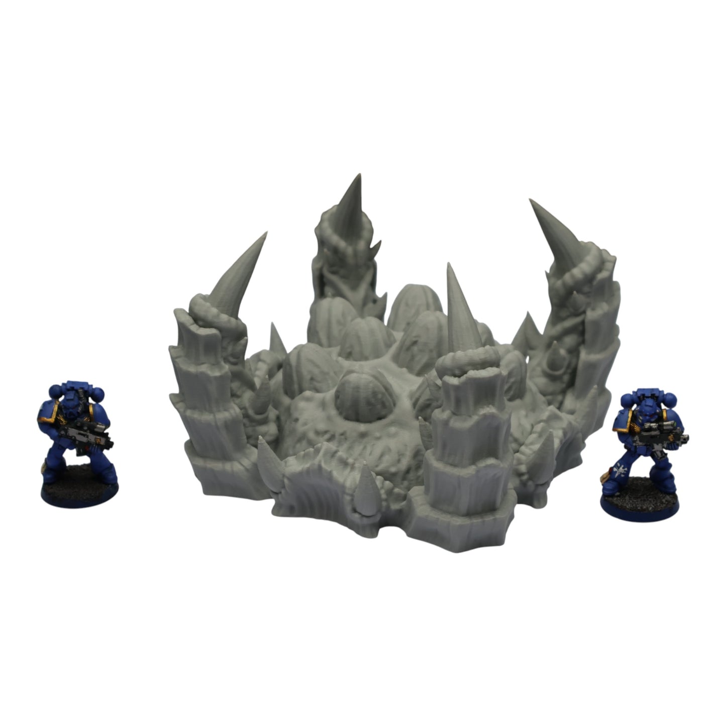 Wargaming 28mm scatter terrain scenery showing 3D-printed item that is compatible with games such as Warhammer 40K, Star Wars Legions, D+D, Dungeons and Dragons, Sci-Fi, Fantasy and other miniature tabletop games. Brand Jawar3d found at www.jawar3d.co.uk.
