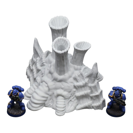 Wargaming 28mm scatter terrain scenery showing 3D-printed item that is compatible with games such as Warhammer 40K, Star Wars Legions, D+D, Dungeons and Dragons, Sci-Fi, Fantasy and other miniature tabletop games. Brand Jawar3d found at www.jawar3d.co.uk.