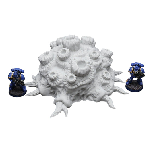 Wargaming 28mm scatter terrain scenery showing 3D-printed item that is compatible with games such as Warhammer 40K, Star Wars Legions, D+D, Dungeons and Dragons, Sci-Fi, Fantasy and other miniature tabletop games. Brand Jawar3d found at www.jawar3d.co.uk.