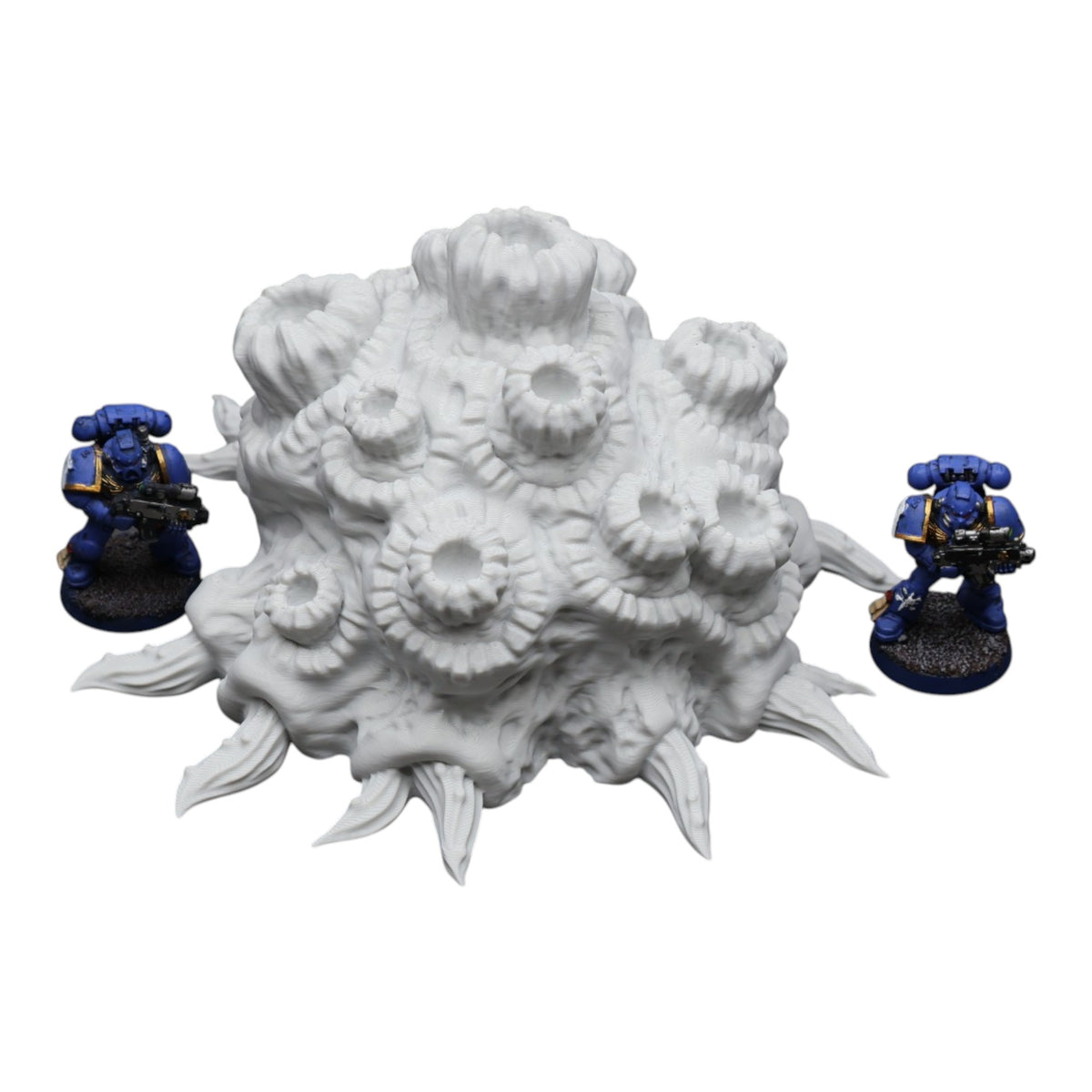 Wargaming 28mm scatter terrain scenery showing 3D-printed item that is compatible with games such as Warhammer 40K, Star Wars Legions, D+D, Dungeons and Dragons, Sci-Fi, Fantasy and other miniature tabletop games. Brand Jawar3d found at www.jawar3d.co.uk.