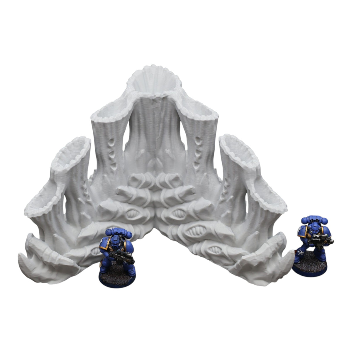 Wargaming 28mm scatter terrain scenery showing 3D-printed item that is compatible with games such as Warhammer 40K, Star Wars Legions, D+D, Dungeons and Dragons, Sci-Fi, Fantasy and other miniature tabletop games. Brand Jawar3d found at www.jawar3d.co.uk.
