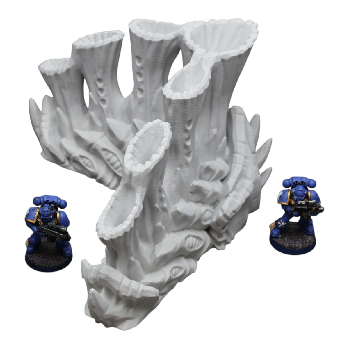 Wargaming 28mm scatter terrain scenery showing 3D-printed item that is compatible with games such as Warhammer 40K, Star Wars Legions, D+D, Dungeons and Dragons, Sci-Fi, Fantasy and other miniature tabletop games. Brand Jawar3d found at www.jawar3d.co.uk.
