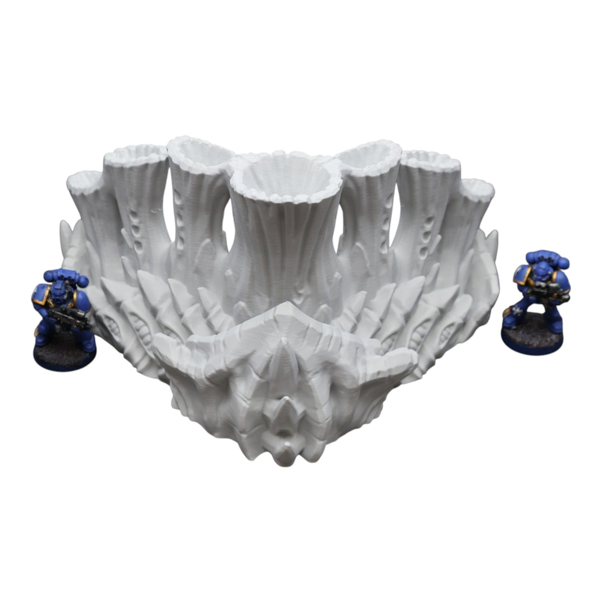 Wargaming 28mm scatter terrain scenery showing 3D-printed item that is compatible with games such as Warhammer 40K, Star Wars Legions, D+D, Dungeons and Dragons, Sci-Fi, Fantasy and other miniature tabletop games. Brand Jawar3d found at www.jawar3d.co.uk.