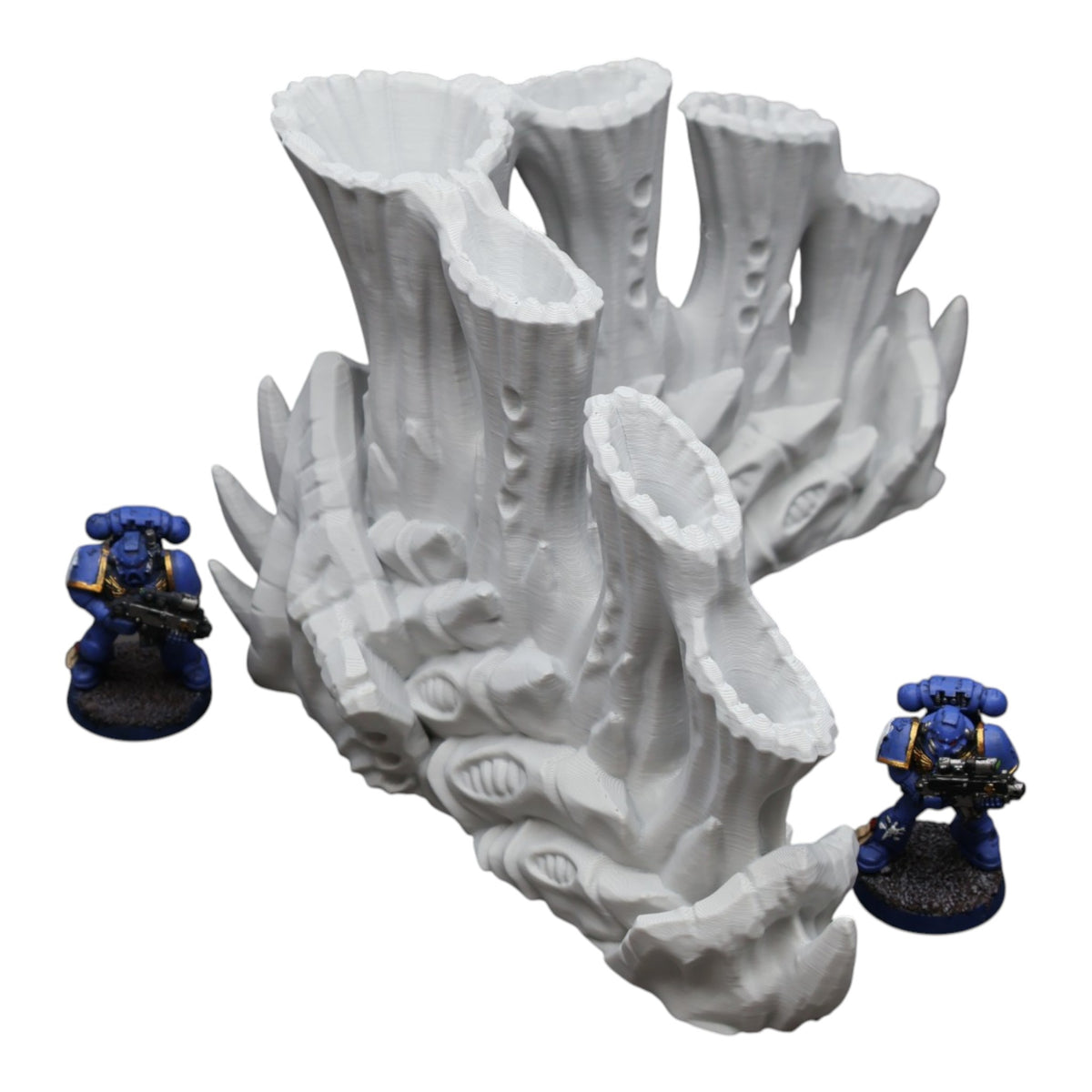 Wargaming 28mm scatter terrain scenery showing 3D-printed item that is compatible with games such as Warhammer 40K, Star Wars Legions, D+D, Dungeons and Dragons, Sci-Fi, Fantasy and other miniature tabletop games. Brand Jawar3d found at www.jawar3d.co.uk.