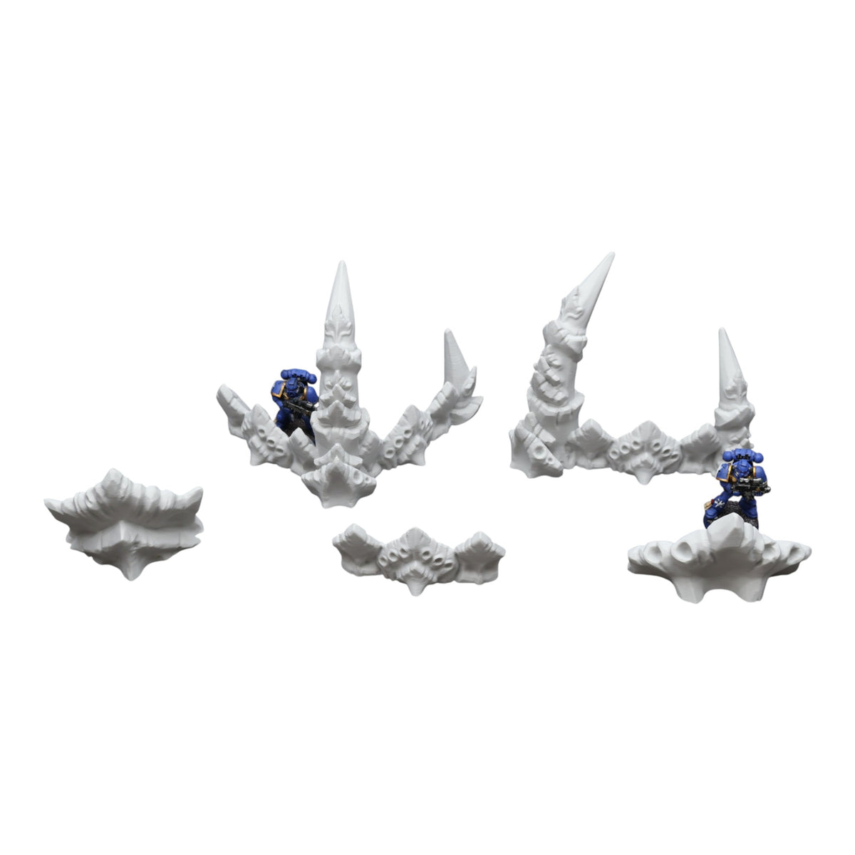 Wargaming 28mm scatter terrain scenery showing 3D-printed item that is compatible with games such as Warhammer 40K, Star Wars Legions, D+D, Dungeons and Dragons, Sci-Fi, Fantasy and other miniature tabletop games. Brand Jawar3d found at www.jawar3d.co.uk.