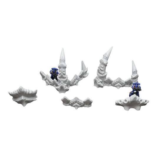 Wargaming 28mm scatter terrain scenery showing 3D-printed item that is compatible with games such as Warhammer 40K, Star Wars Legions, D+D, Dungeons and Dragons, Sci-Fi, Fantasy and other miniature tabletop games. Brand Jawar3d found at www.jawar3d.co.uk.