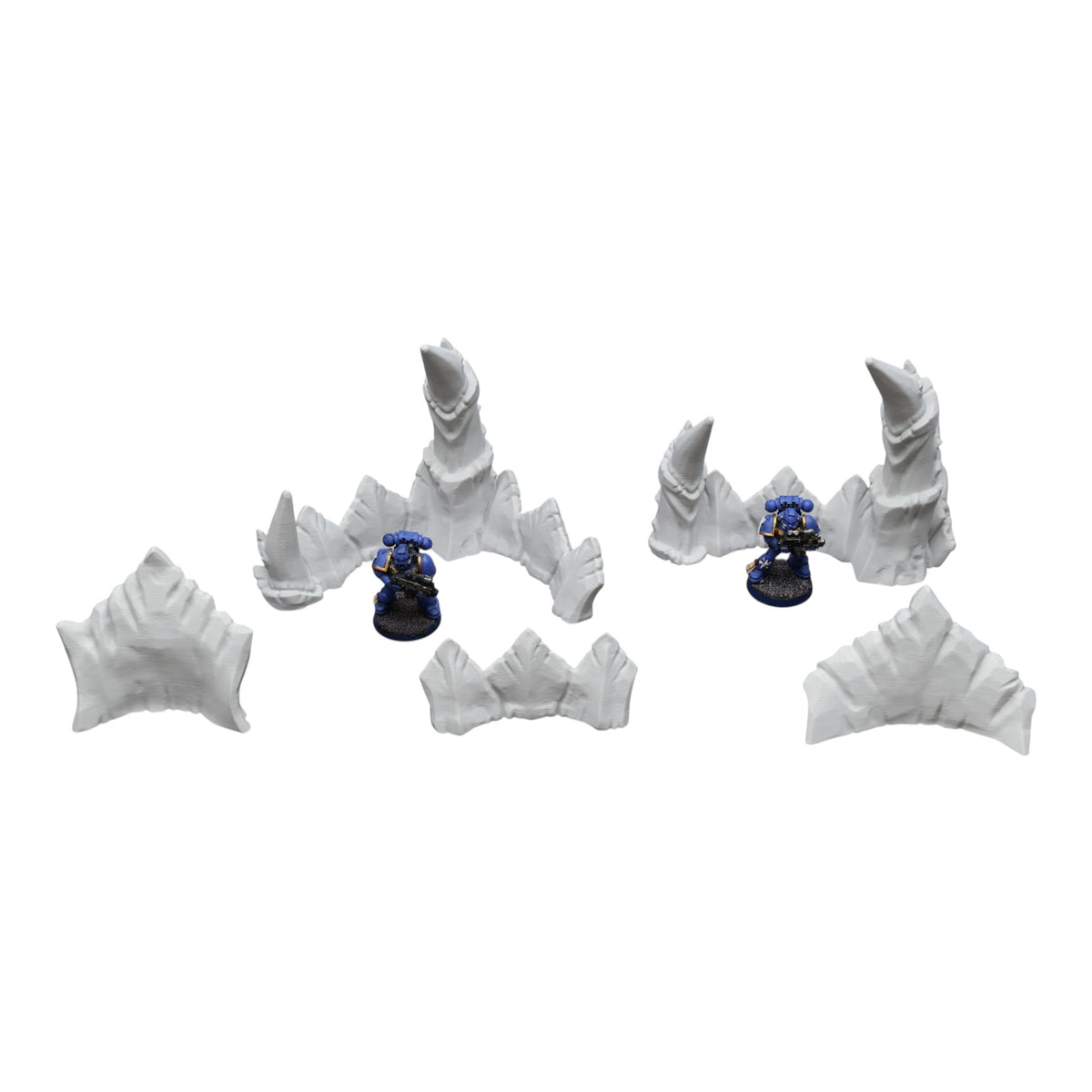 Wargaming 28mm scatter terrain scenery showing 3D-printed item that is compatible with games such as Warhammer 40K, Star Wars Legions, D+D, Dungeons and Dragons, Sci-Fi, Fantasy and other miniature tabletop games. Brand Jawar3d found at www.jawar3d.co.uk.