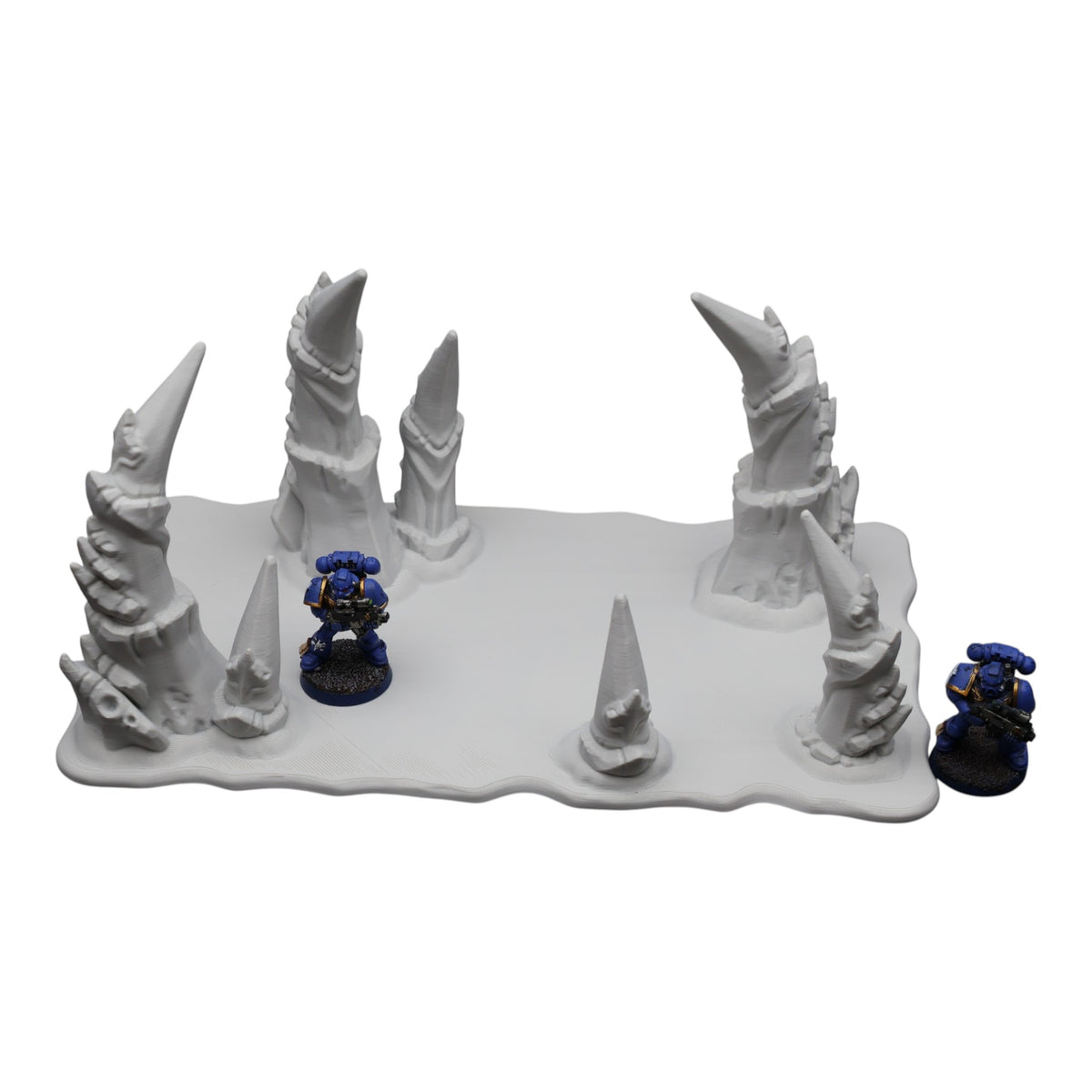Wargaming 28mm scatter terrain scenery showing 3D-printed item that is compatible with games such as Warhammer 40K, Star Wars Legions, D+D, Dungeons and Dragons, Sci-Fi, Fantasy and other miniature tabletop games. Brand Jawar3d found at www.jawar3d.co.uk.